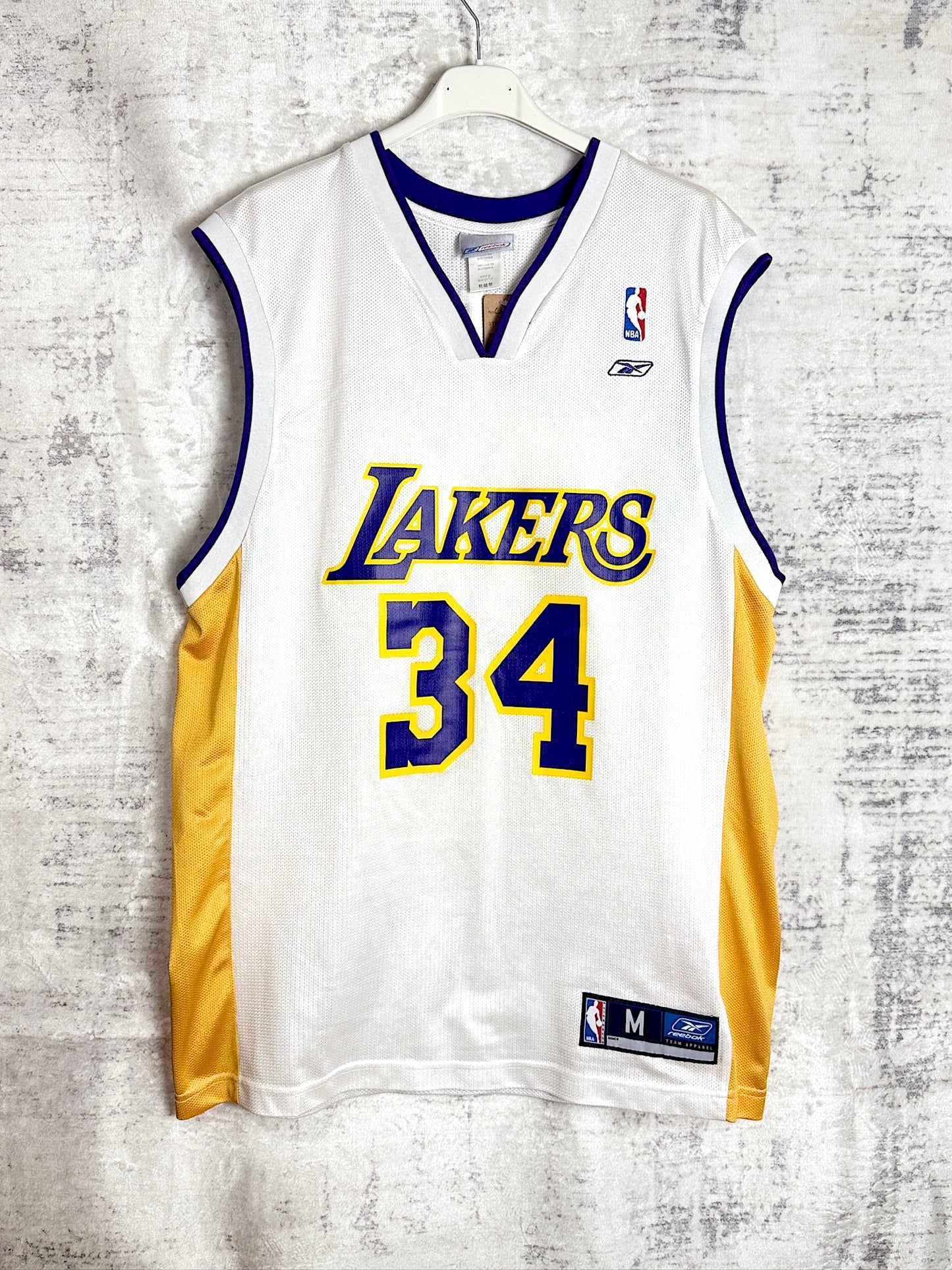 REEBOK LOS ANGELES LAKERS "SHAQUILLE O'NEAL" NBA JERSEY SZ: M