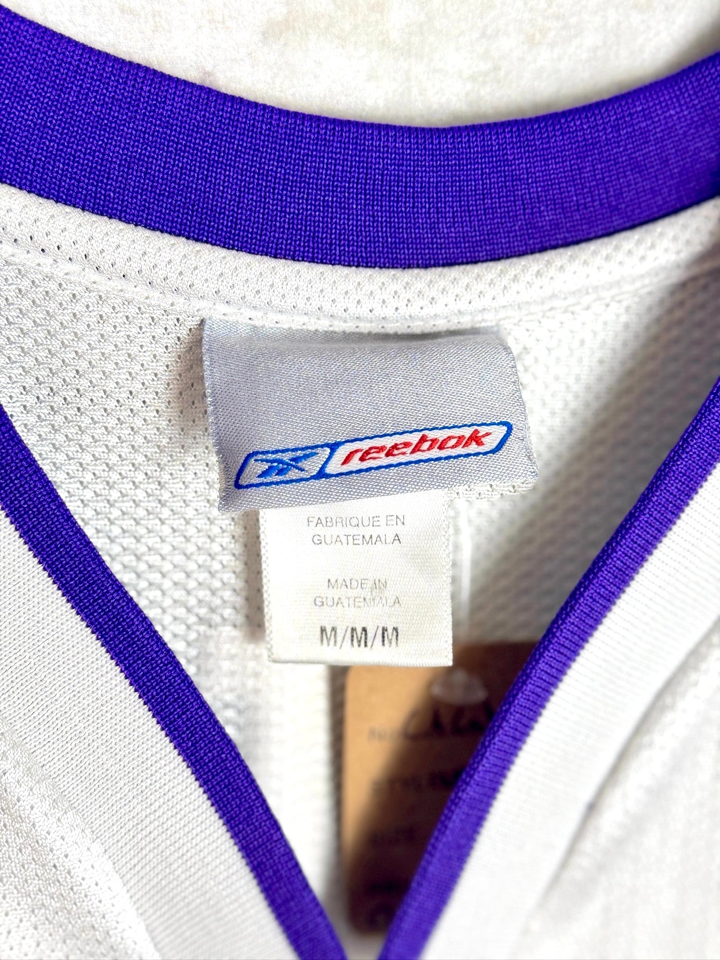 REEBOK LOS ANGELES LAKERS "SHAQUILLE O'NEAL" NBA JERSEY SZ: M