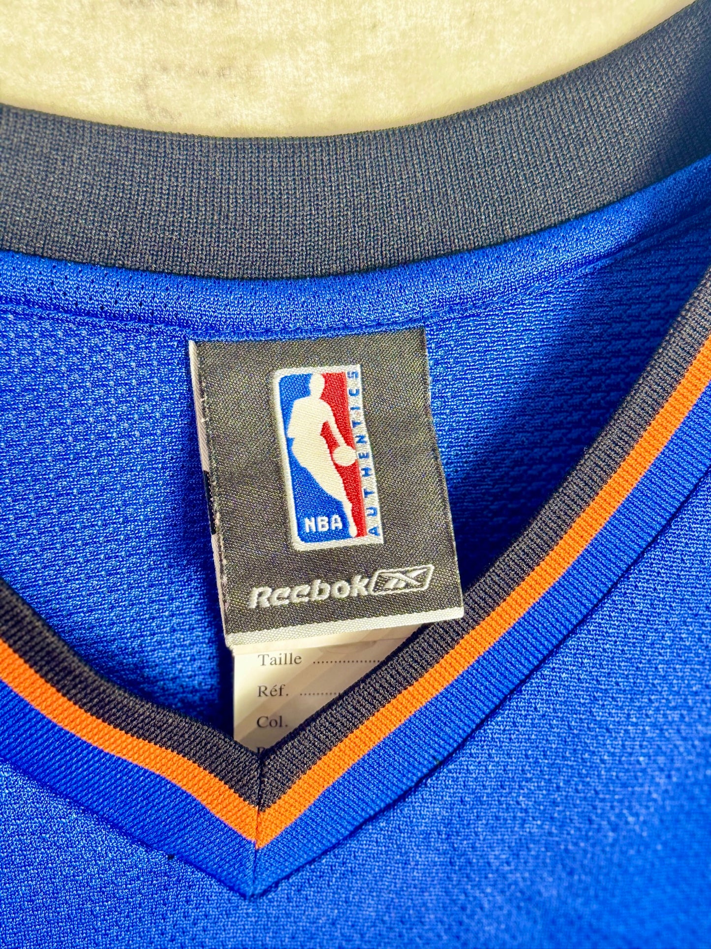 REEBOK NEW YORK KNICKS "STEPHON MARBURY" NBA JERSEY SZ: M