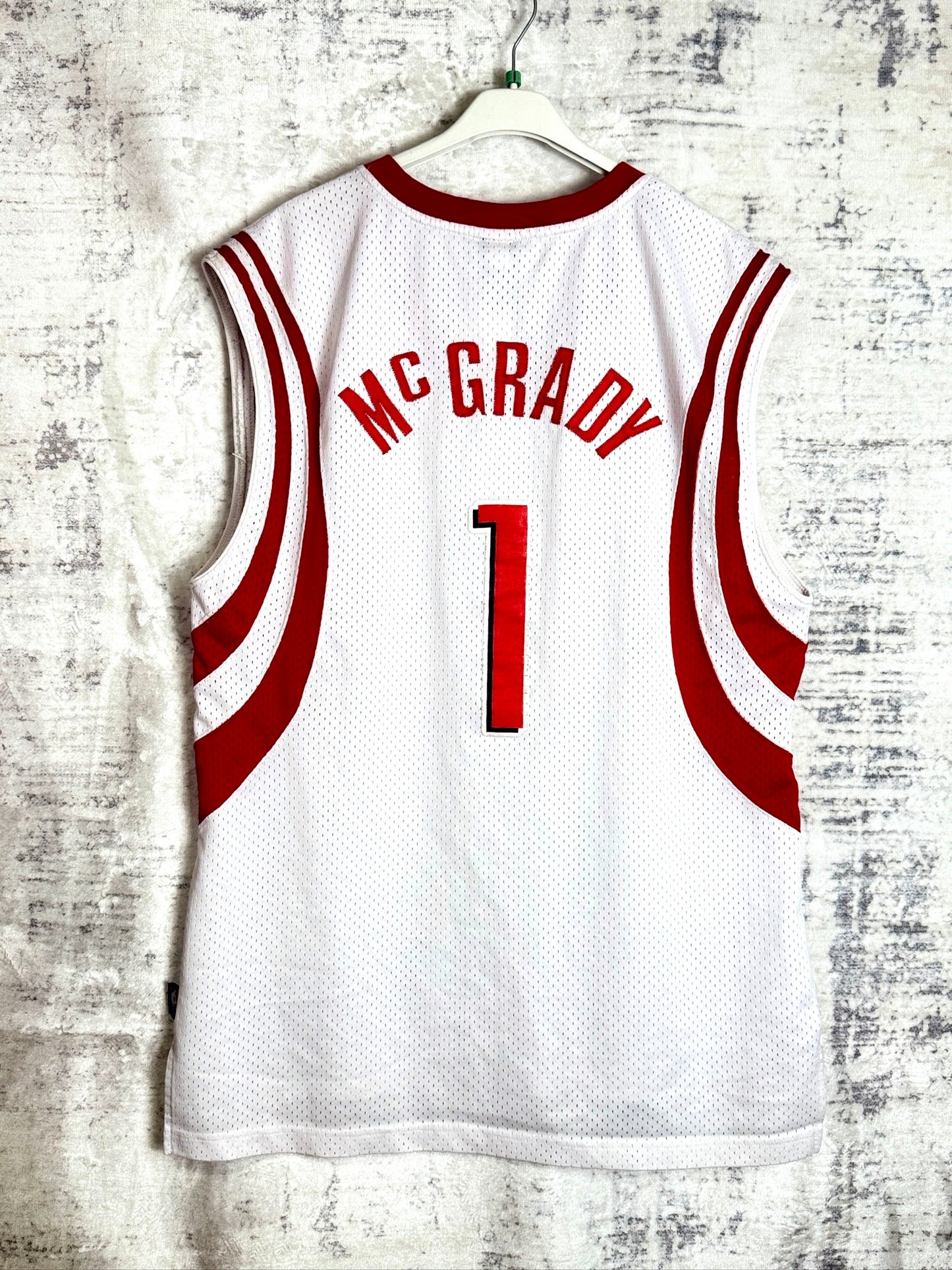 REEBOK HOUSTON ROCKETS "TRACY McGRADY" NBA JERSEY SZ: M