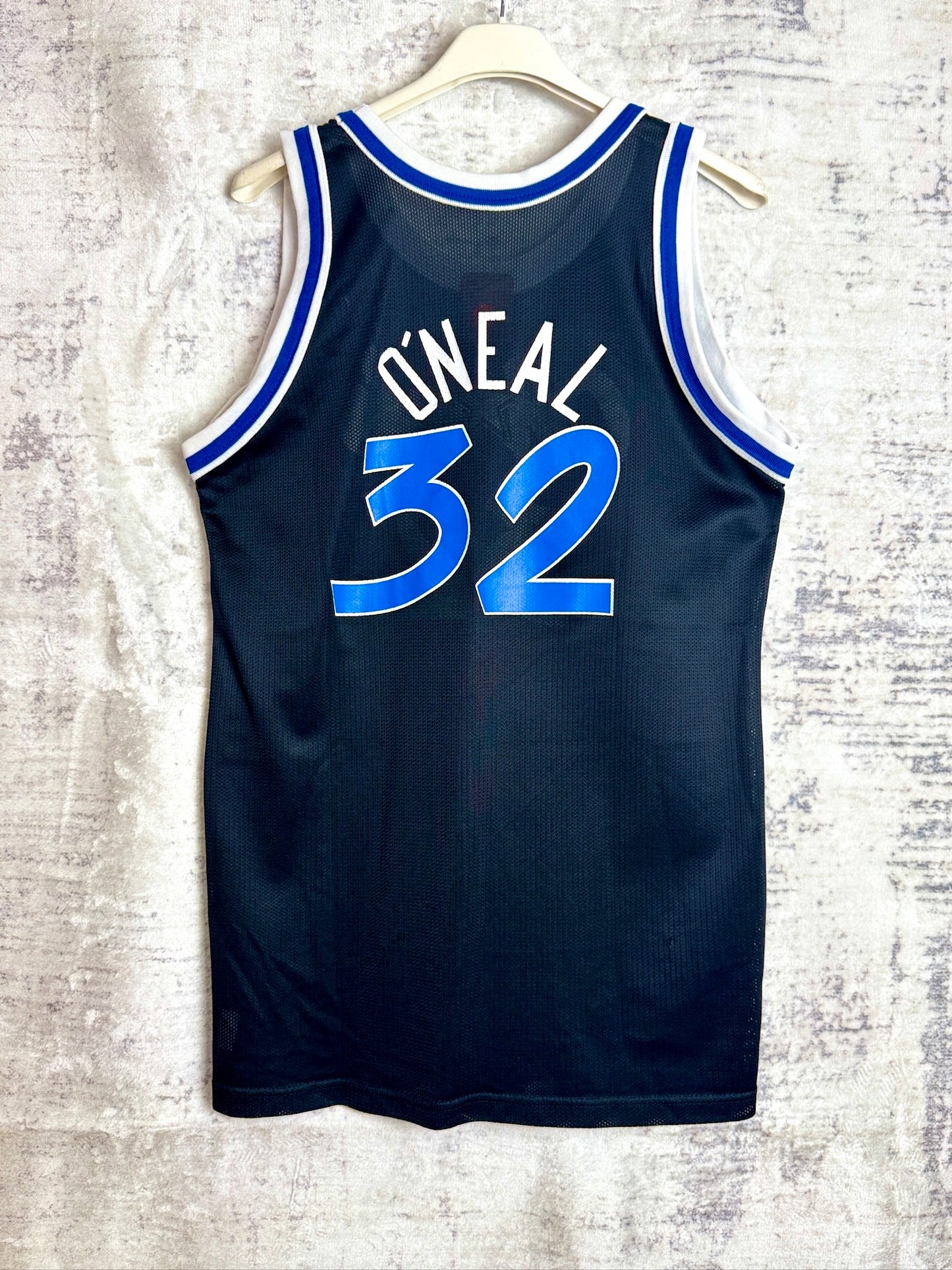 VINTAGE CHAMPION ORLANDO MAGIC "SHAQUILLE O'NEAL" NBA JERSEY SZ: XL (18-20)