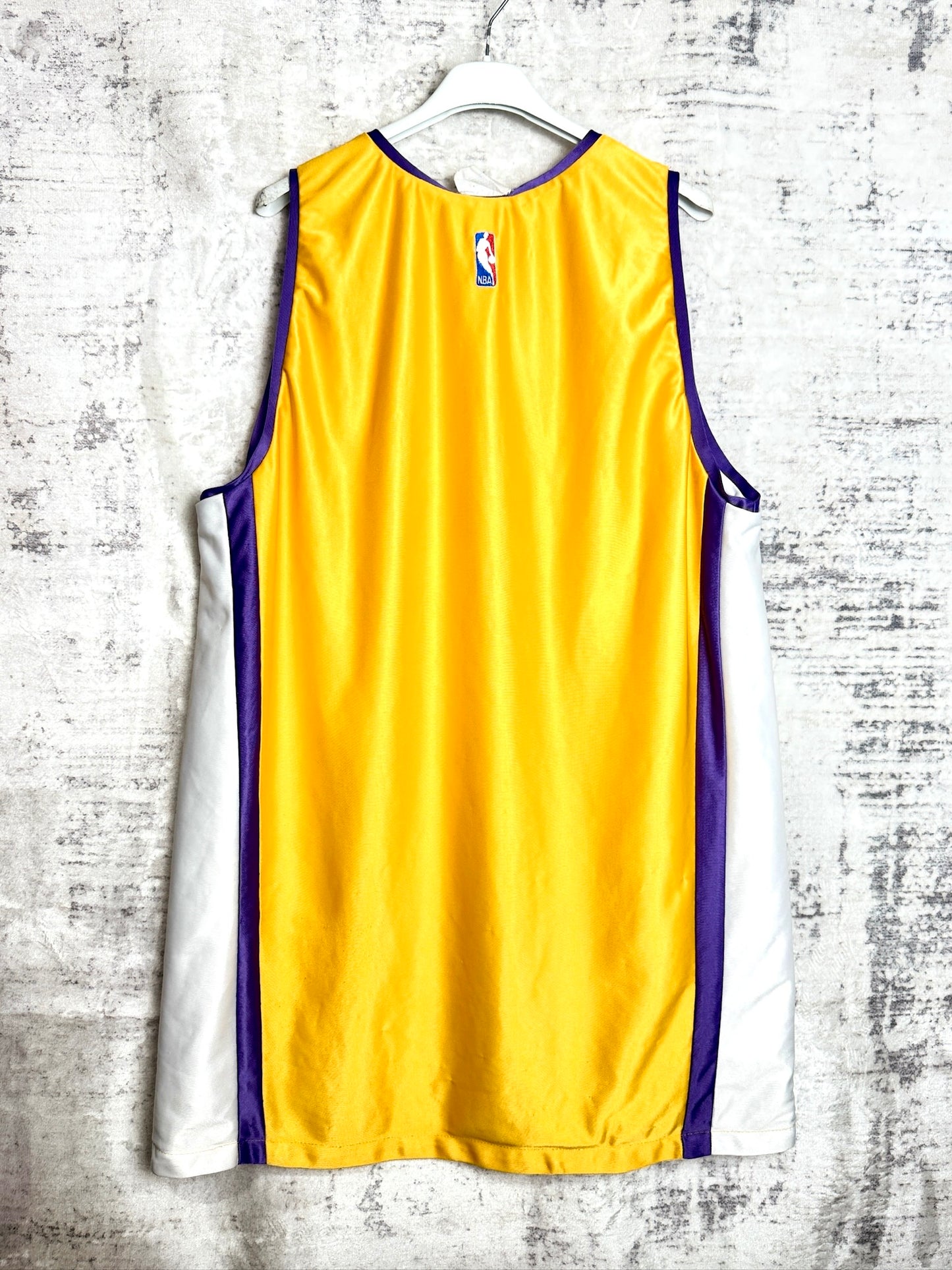 REVERSIBLE CHAMPION LOS ANGELES LAKERS "WESTERN NBA CONFERENCE" JERSEY SZ: XL
