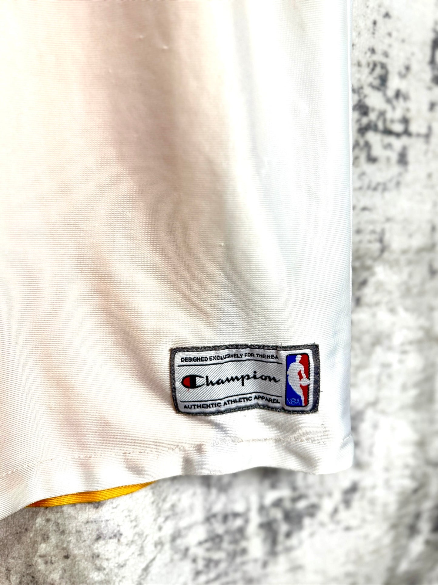 REVERSIBLE CHAMPION LOS ANGELES LAKERS "WESTERN NBA CONFERENCE" JERSEY SZ: XL