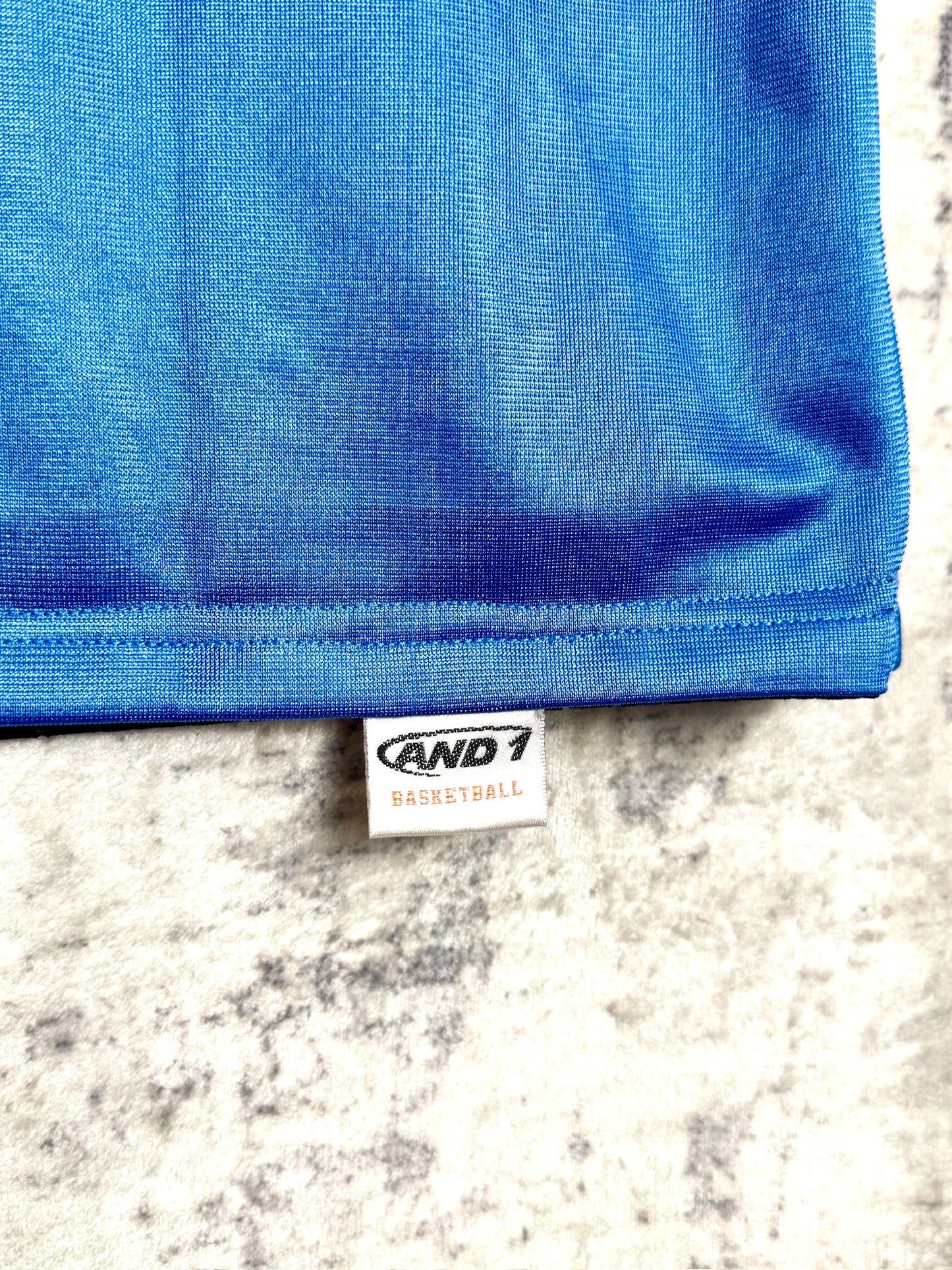 Y2K REVERSIBLE AND1 BASKETBALL JERSEY SZ: XXL