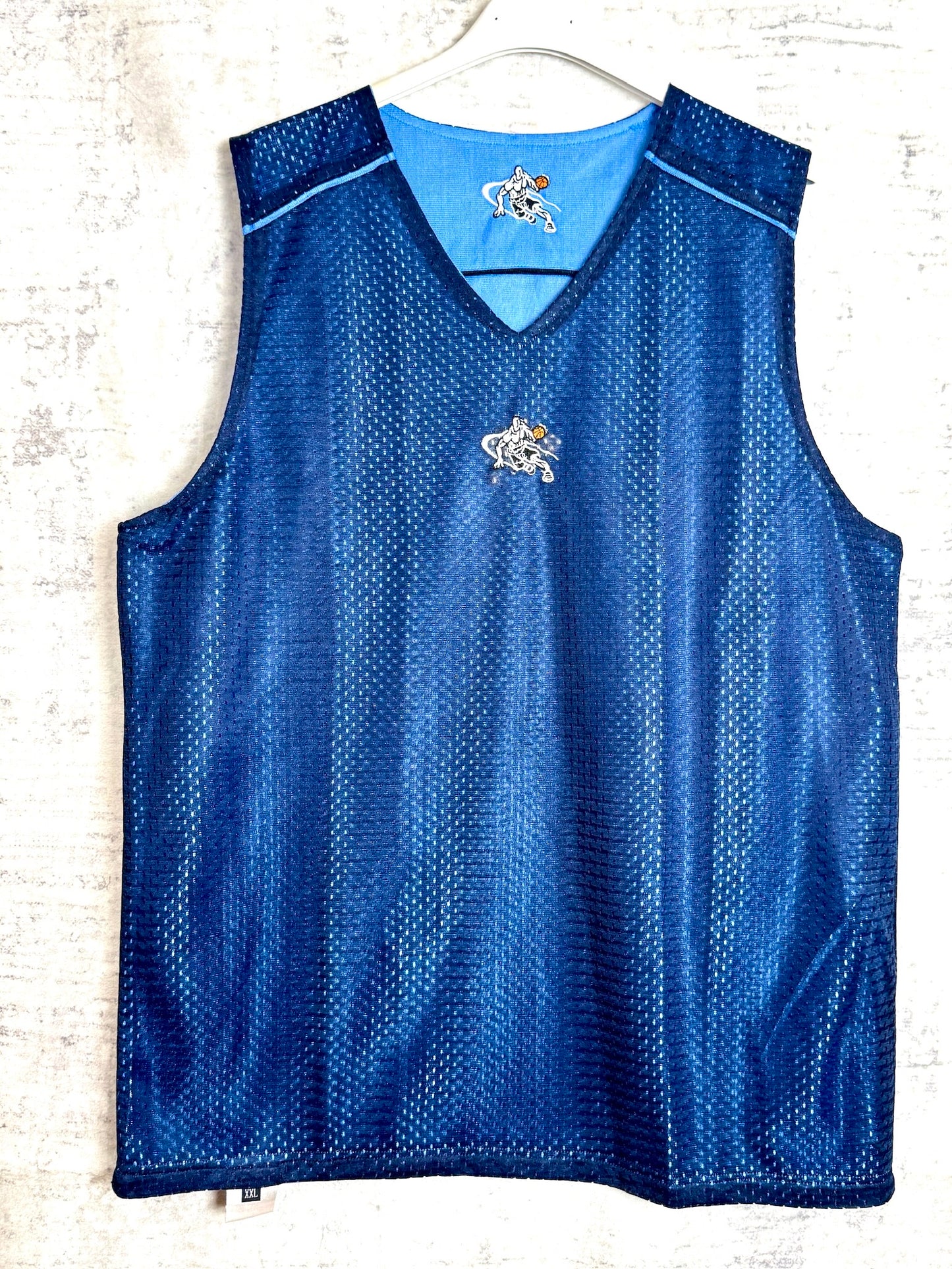 Y2K REVERSIBLE AND1 BASKETBALL JERSEY SZ: XXL