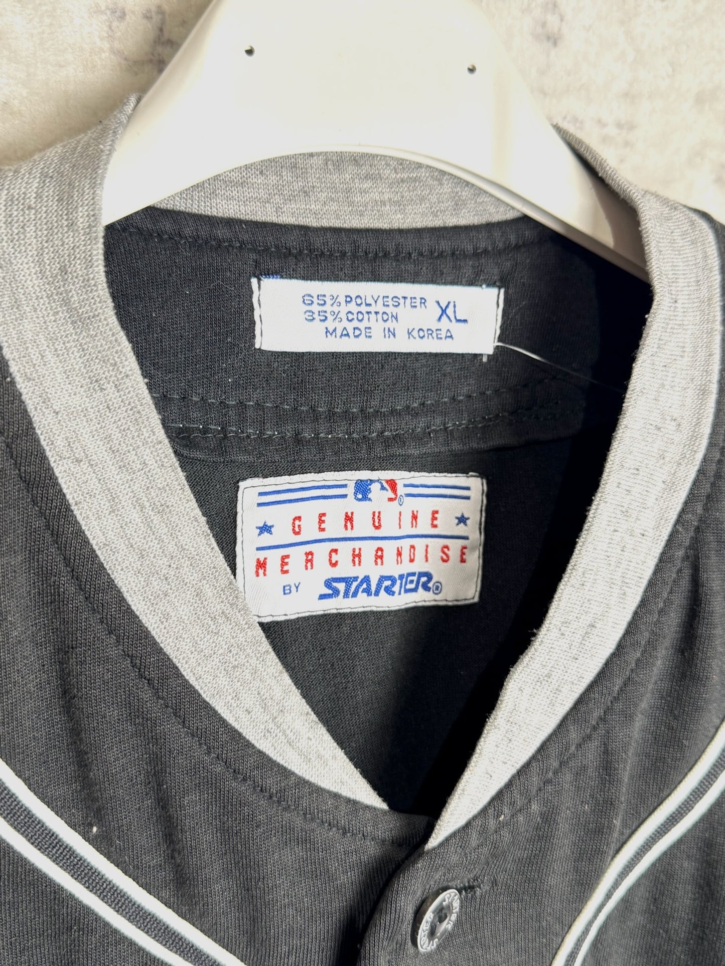 VINTAGE 90s STARTER CHICAGO WHITE SOX MLB BASEBALL JERSEY SZ: XL