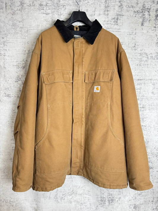 CARHARTT CORDUROY COLLAR  WORKWEAR JACKET  SZ: XL