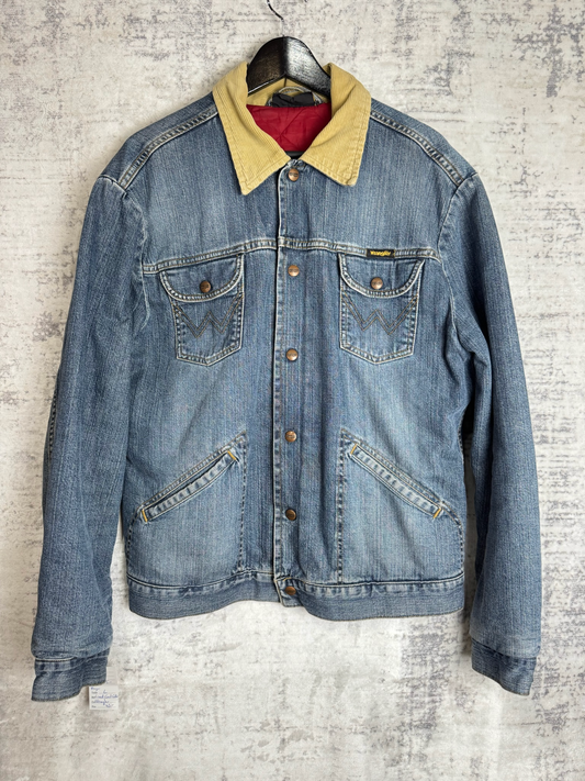 VINTAGE WRANGLER RANCH DENIM JACKET  SZ: L
