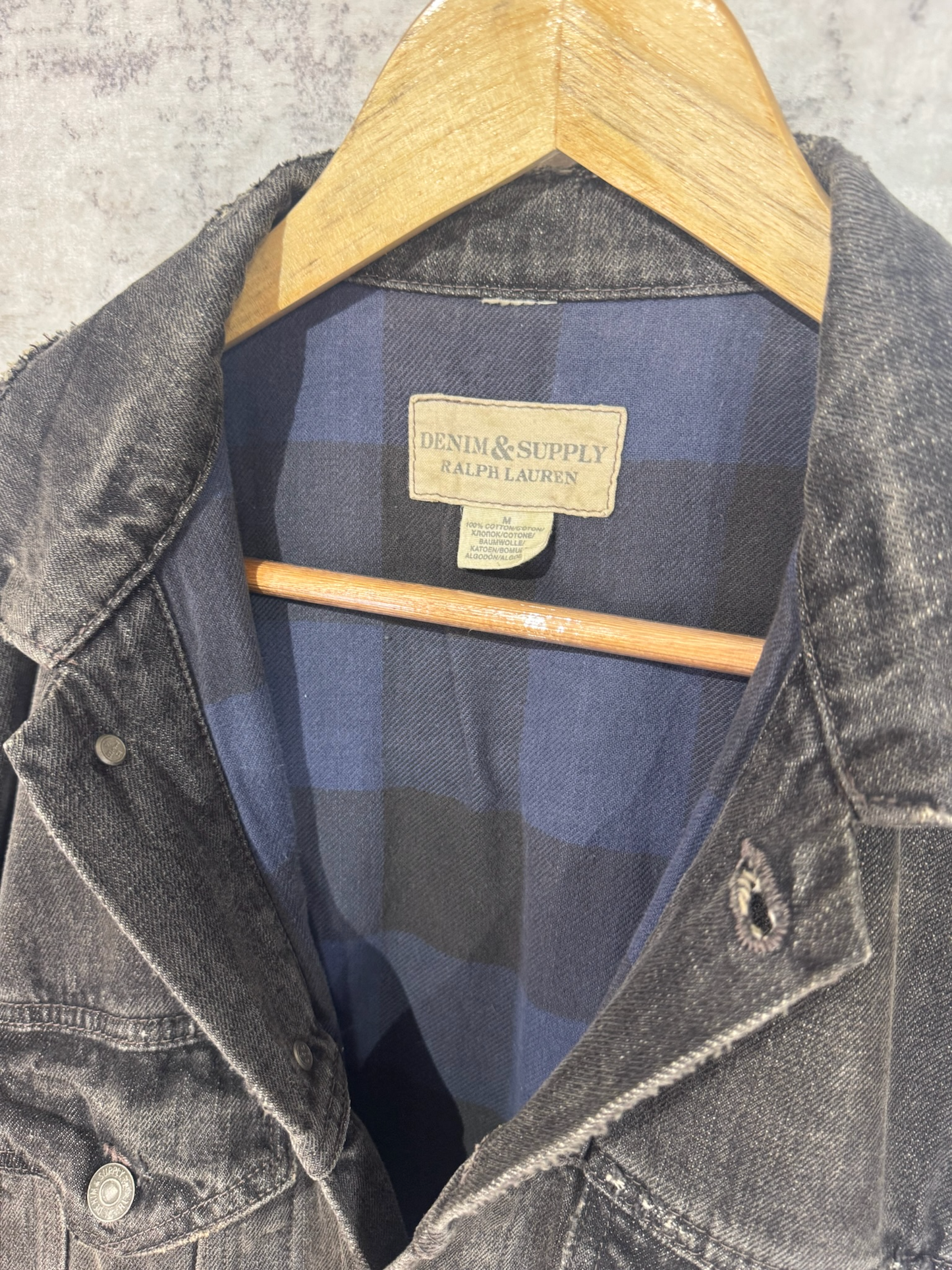 RALPH LAUREN "DENIM & SUPPLY" DENIM JACKET SZ: M