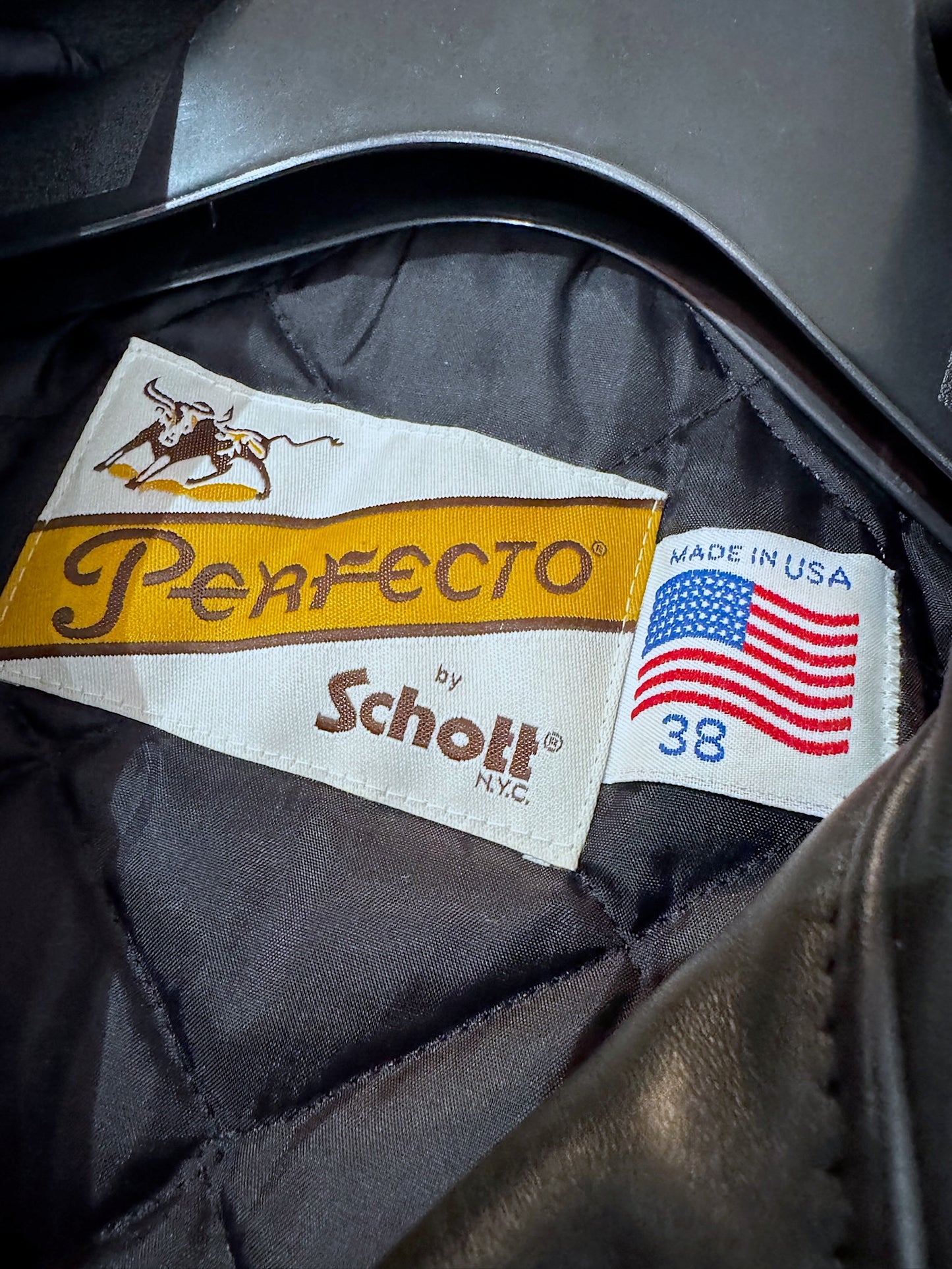 SCHOTT N.Y.C 613S "STARS" PERFECTO JACKET SZ: 38