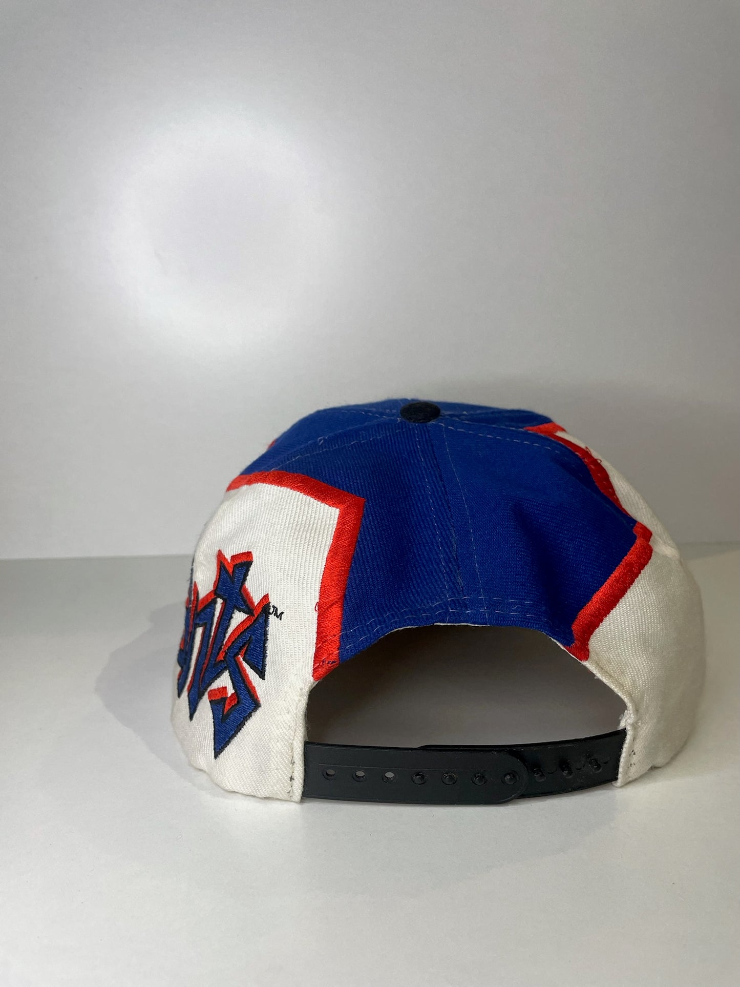 VINTAGE 90s NEW YORK GIANTS DREW PEARSON BOLT GRAFFITI SNAPBACK CAP HAT