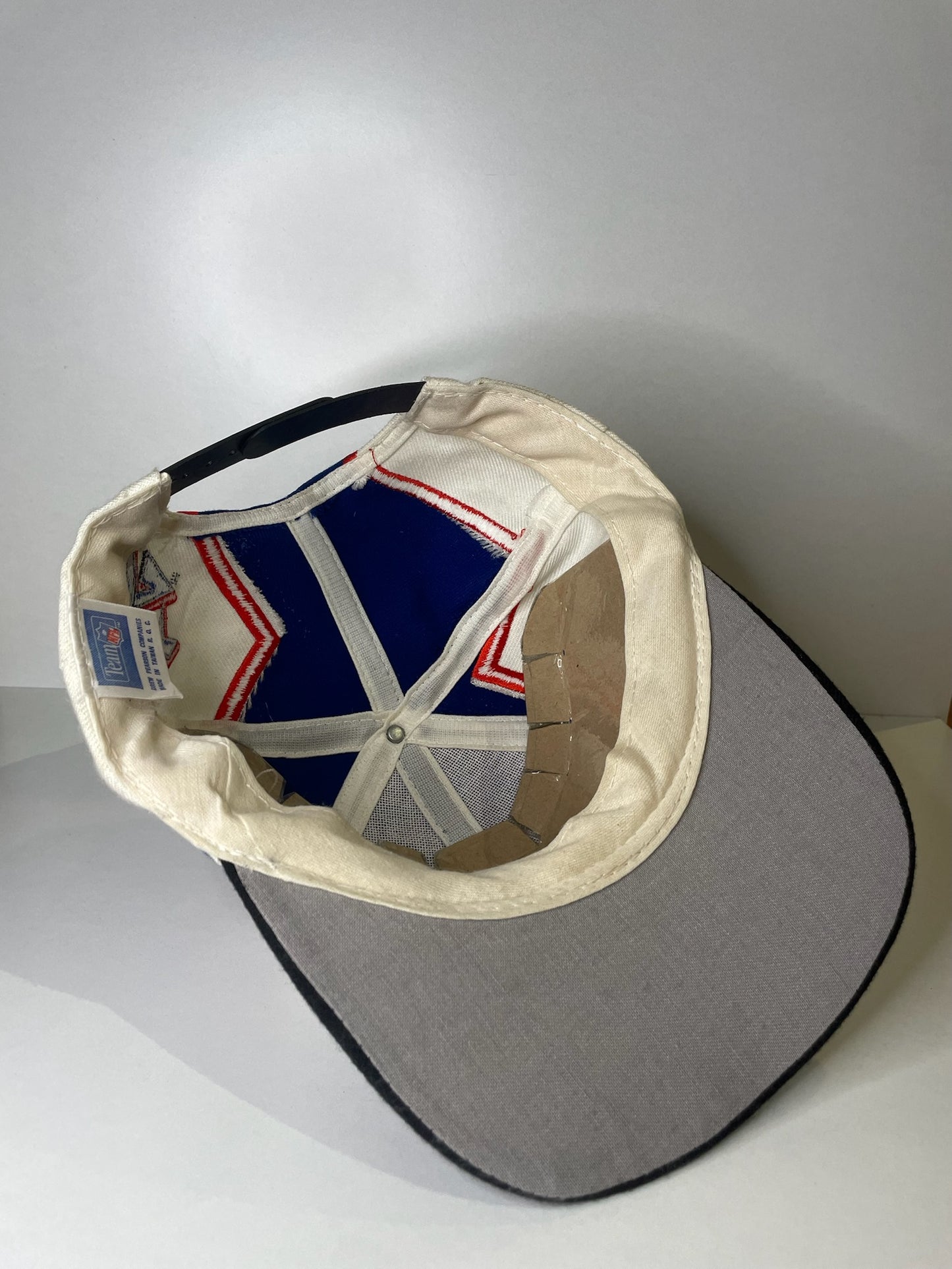 VINTAGE 90s NEW YORK GIANTS DREW PEARSON BOLT GRAFFITI SNAPBACK CAP HAT