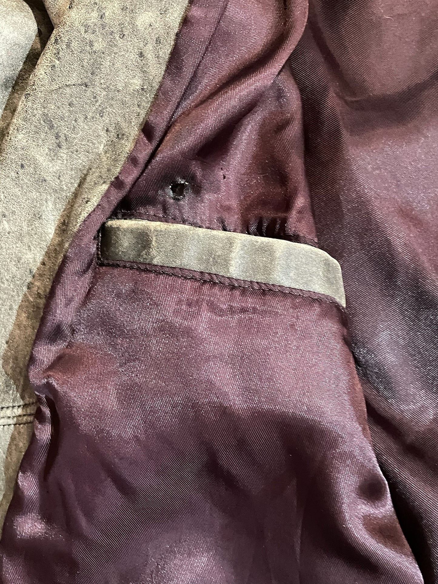 VINTAGE AVANTI "FRONTLINE" MOTORCYCLE BIKER LEATHER JACKET SZ: 48/50