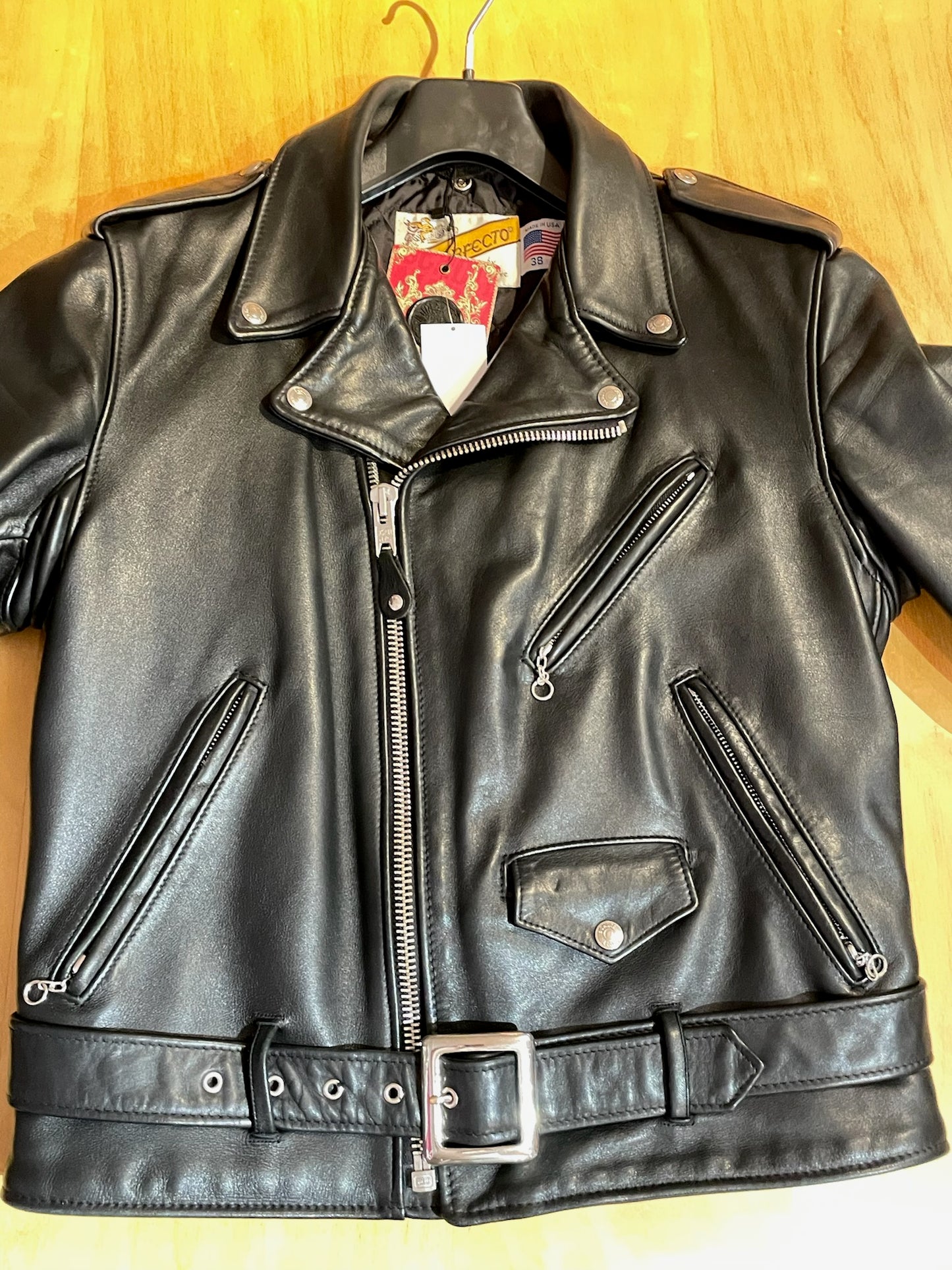 SCHOTT N.Y.C 118 PERFECTO JACKET SZ: 38