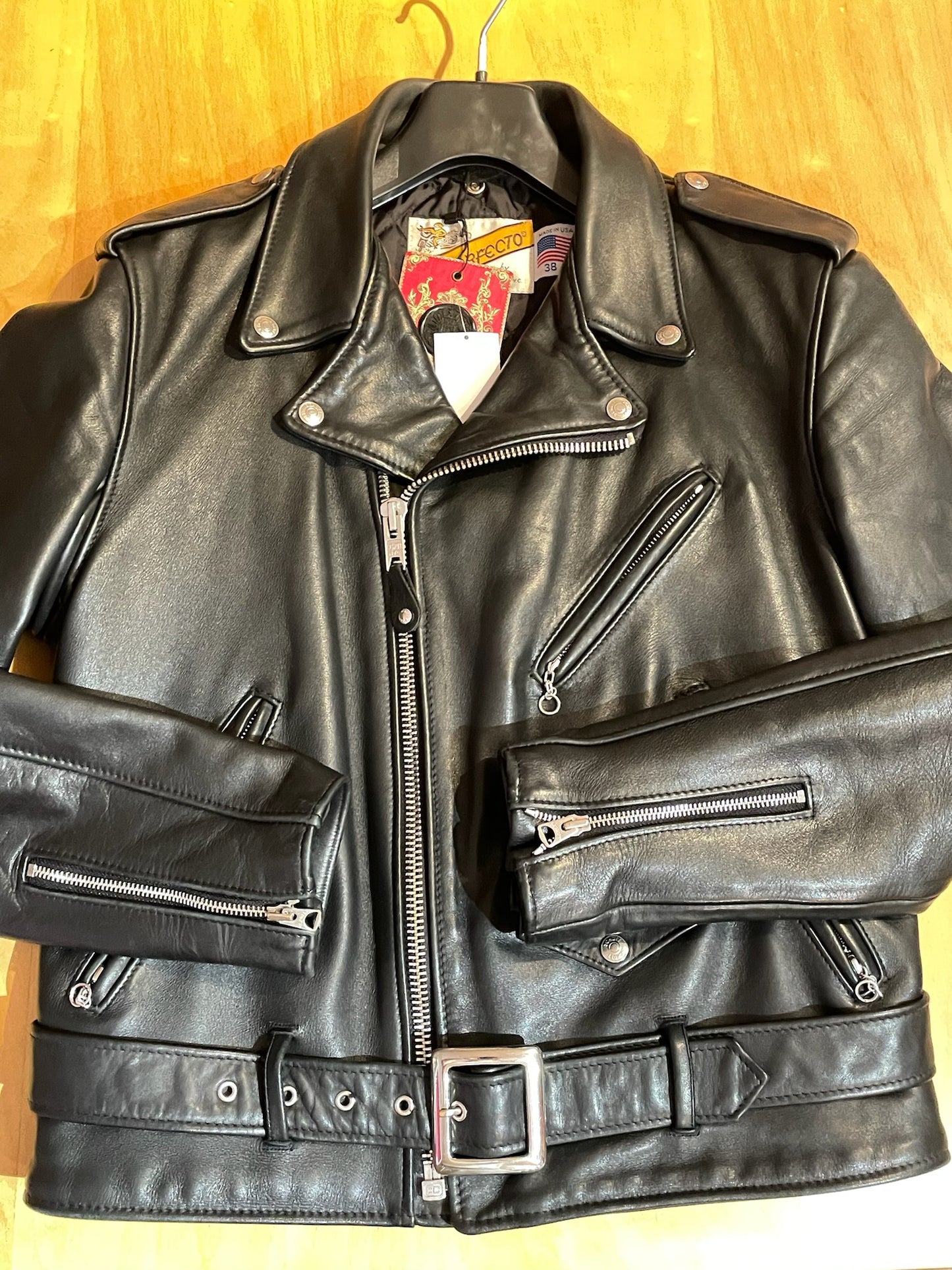 SCHOTT N.Y.C 118 PERFECTO JACKET SZ: 38