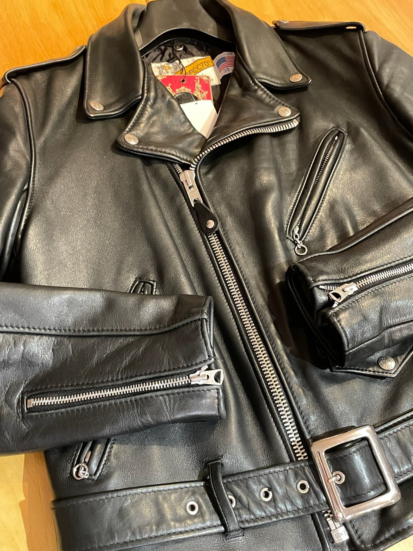 SCHOTT N.Y.C 118 PERFECTO JACKET SZ: 38