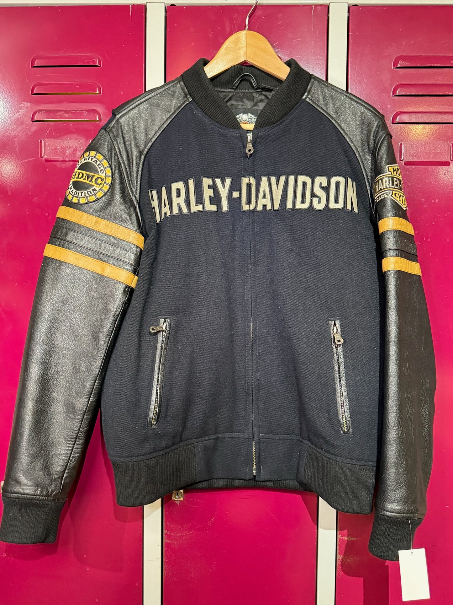HARLEY DAVIDSON "2013" VARSITY JACKET SZ: S