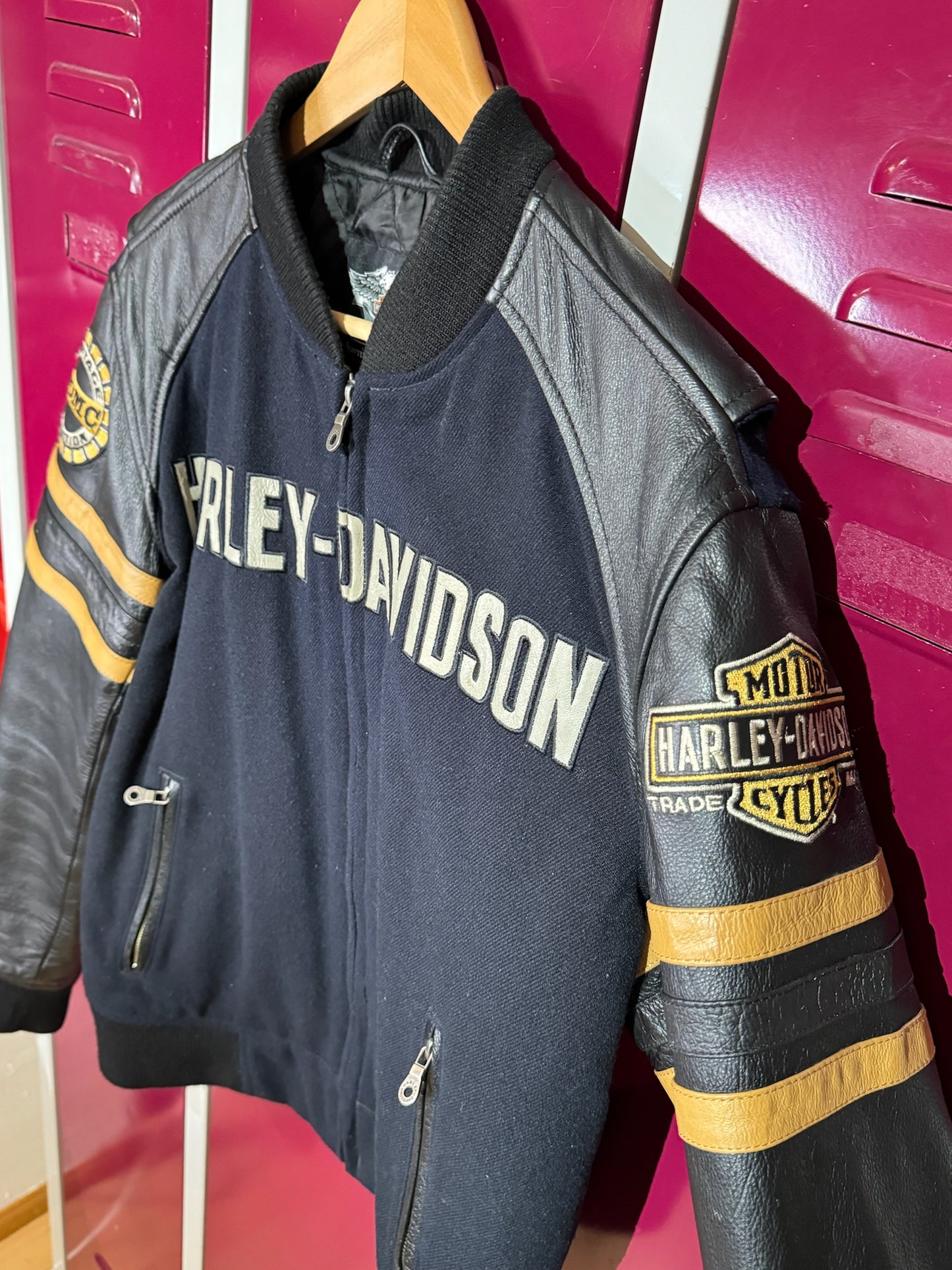 HARLEY DAVIDSON "2013" VARSITY JACKET SZ: S