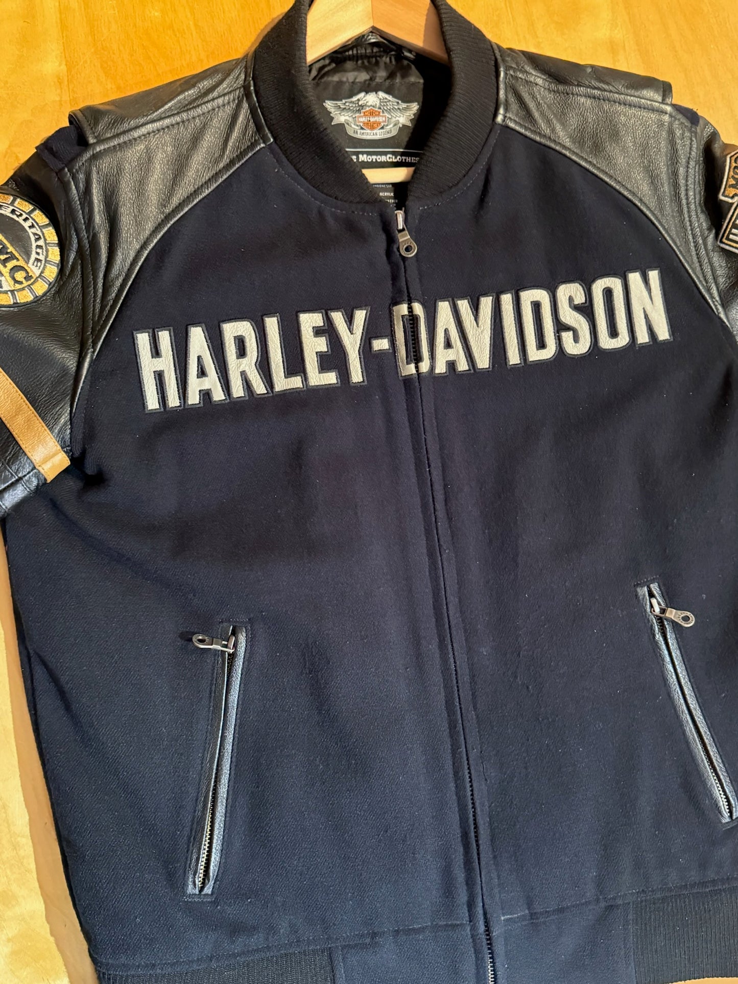 HARLEY DAVIDSON "2013" VARSITY JACKET SZ: S