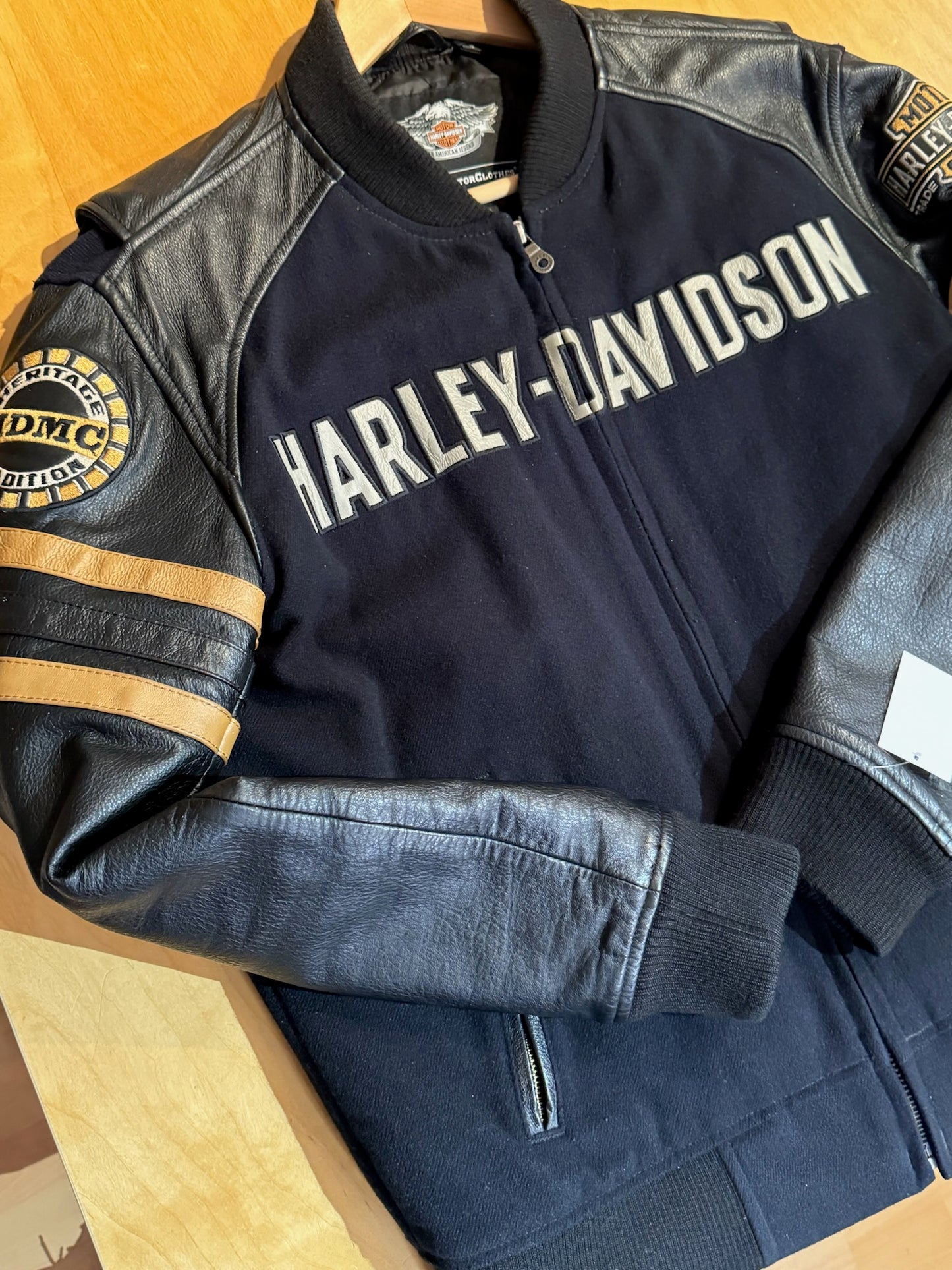 HARLEY DAVIDSON "2013" VARSITY JACKET SZ: S