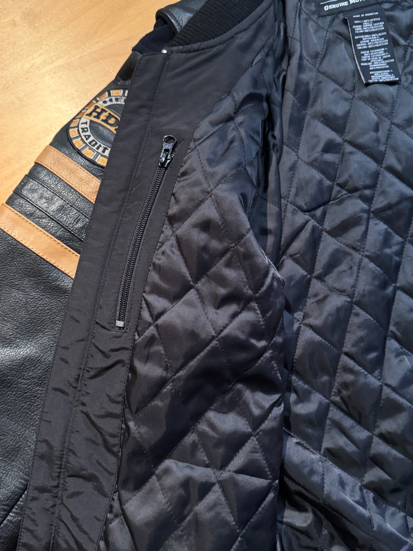 HARLEY DAVIDSON "2013" VARSITY JACKET SZ: S