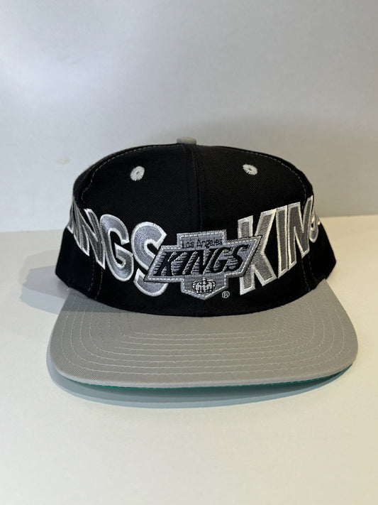 VINTAGE 90s LOS ANGELES KINGS R.O.C  SNAPBACK CAP HAT