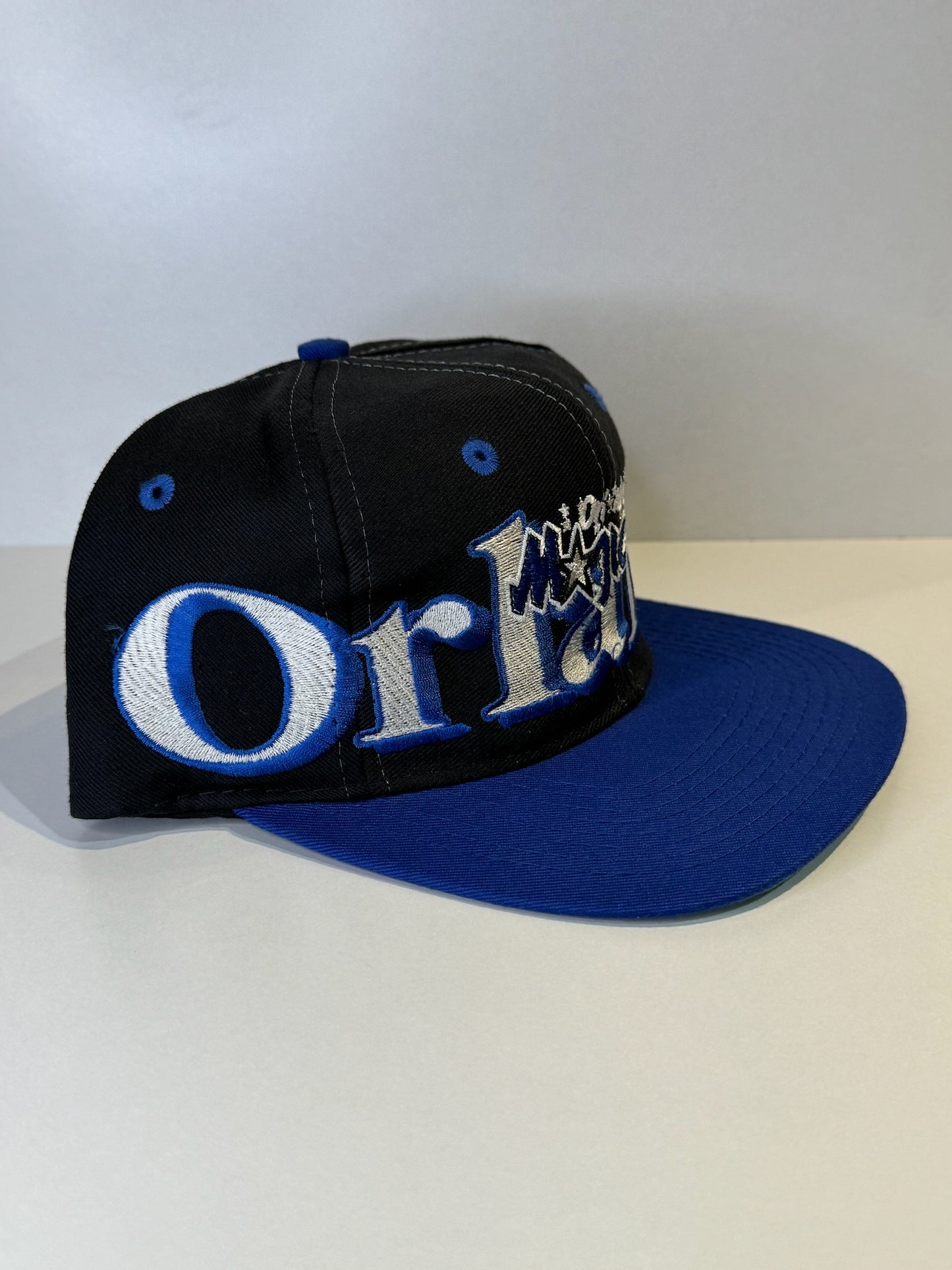 VINTAGE 90s ORLANDO MAGIC LOGO 7 SNAPBACK CAP HAT