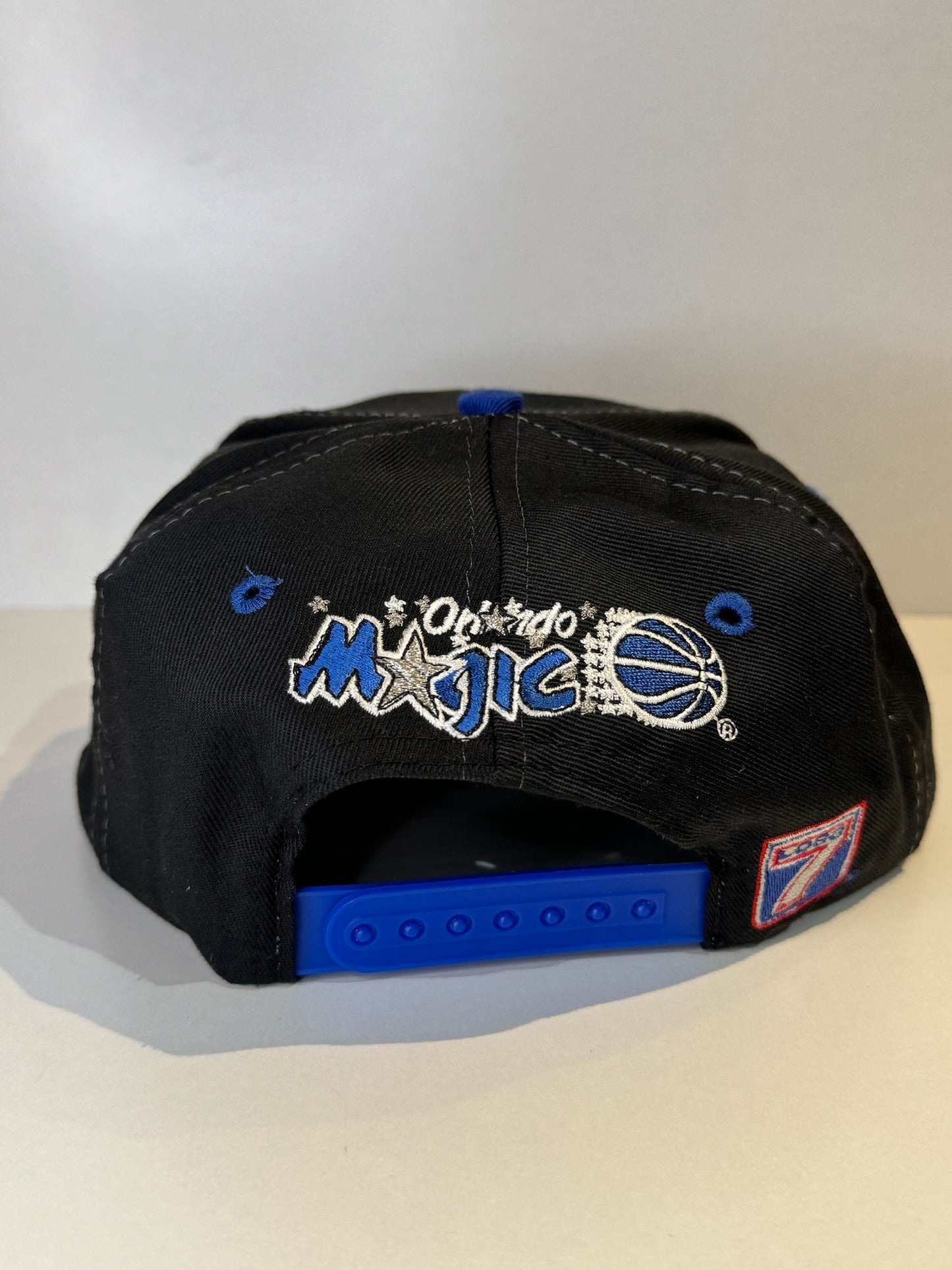 VINTAGE 90s ORLANDO MAGIC LOGO 7 SNAPBACK CAP HAT