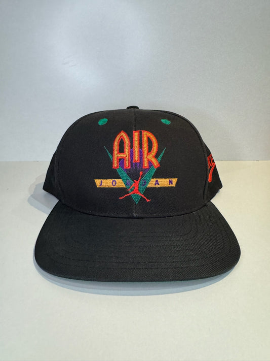 VINTAGE 90s NIKE AIR JORDAN "R.O.C" SNAPBACK CAP HAT