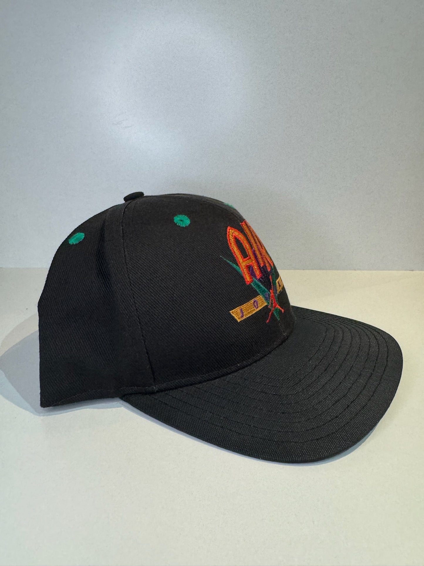 VINTAGE 90s NIKE AIR JORDAN "R.O.C" SNAPBACK CAP HAT