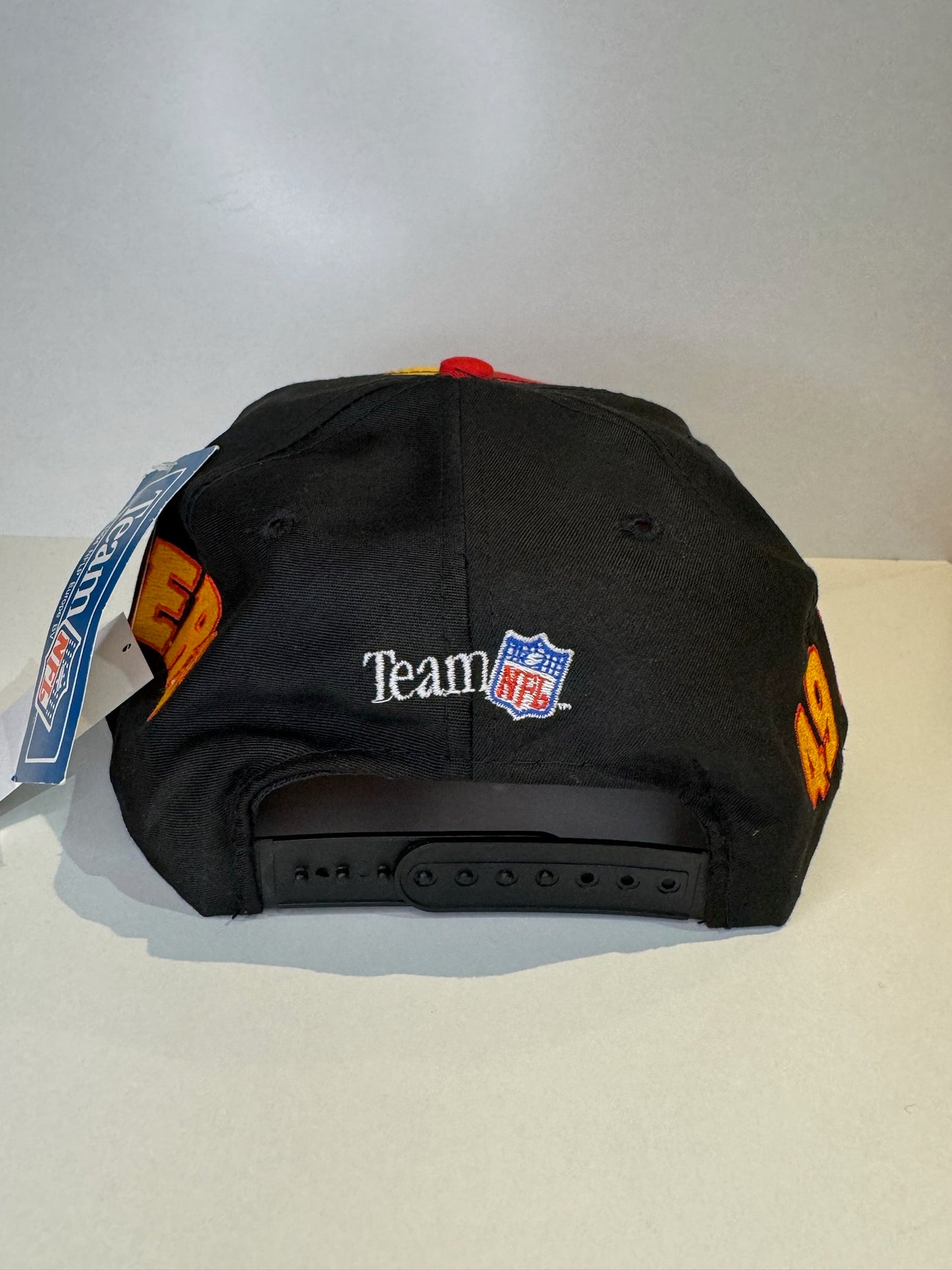 "DS" VINTAGE 1994 SAN FRANCISCO 49ERS AMCAP SNAPBACK CAP HAT