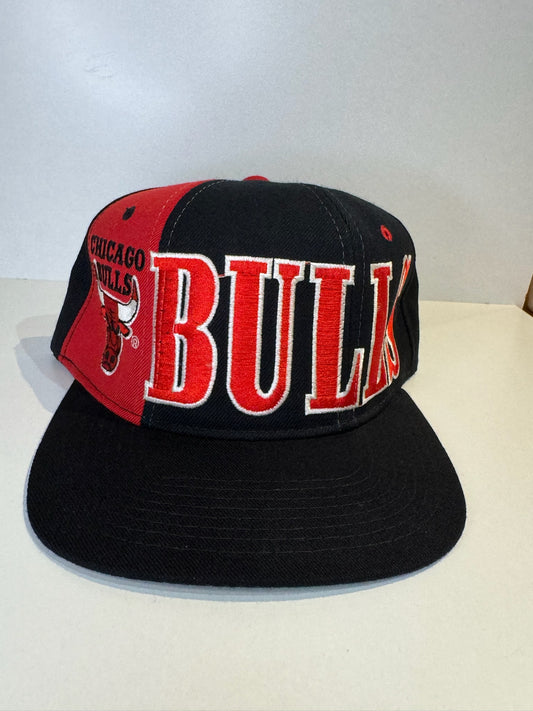 "DS" VINTAGE 90s CHICAGO BULLS STARTER SNAPBACK CAP HAT