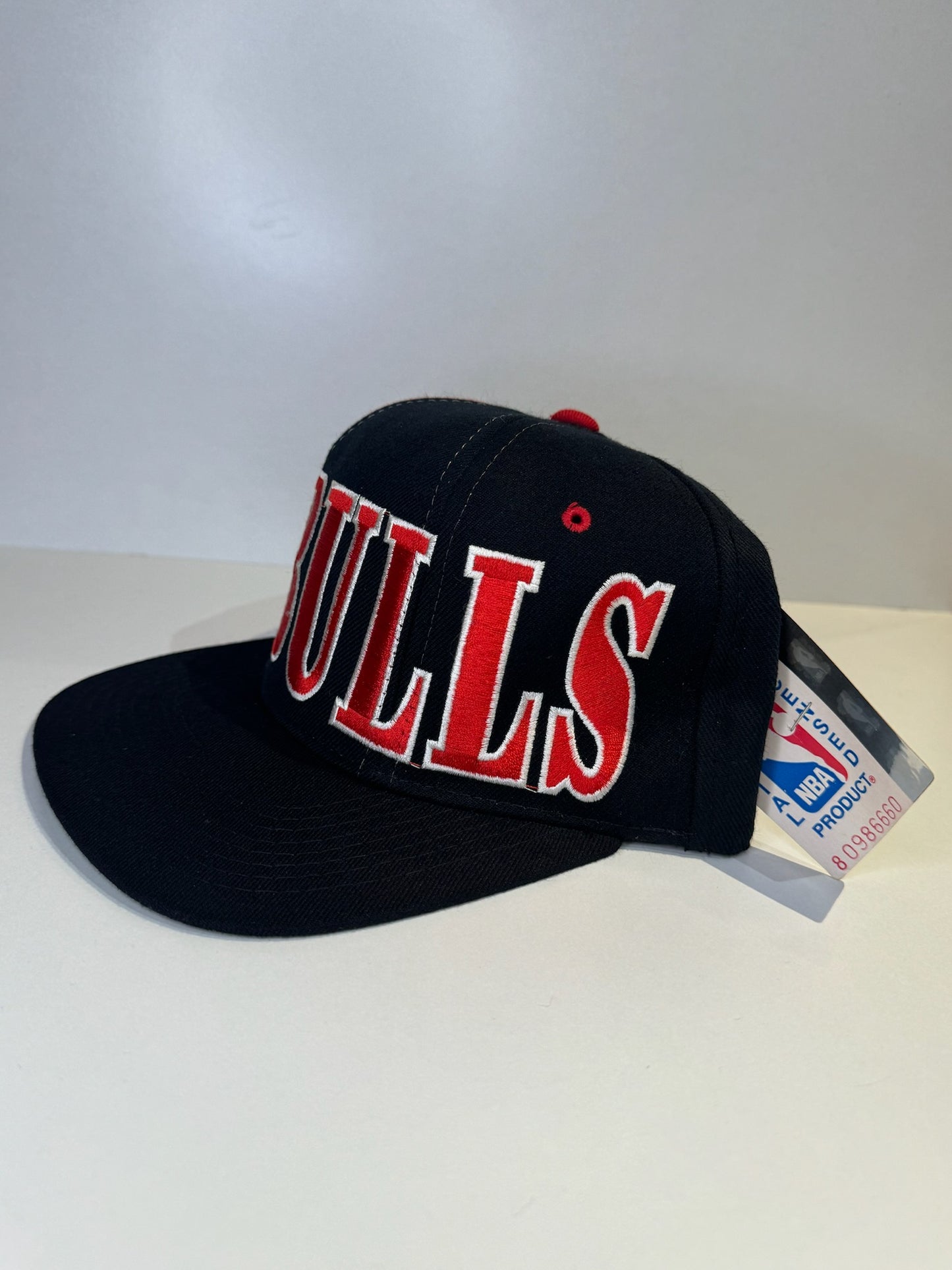 "DS" VINTAGE 90s CHICAGO BULLS STARTER SNAPBACK CAP HAT