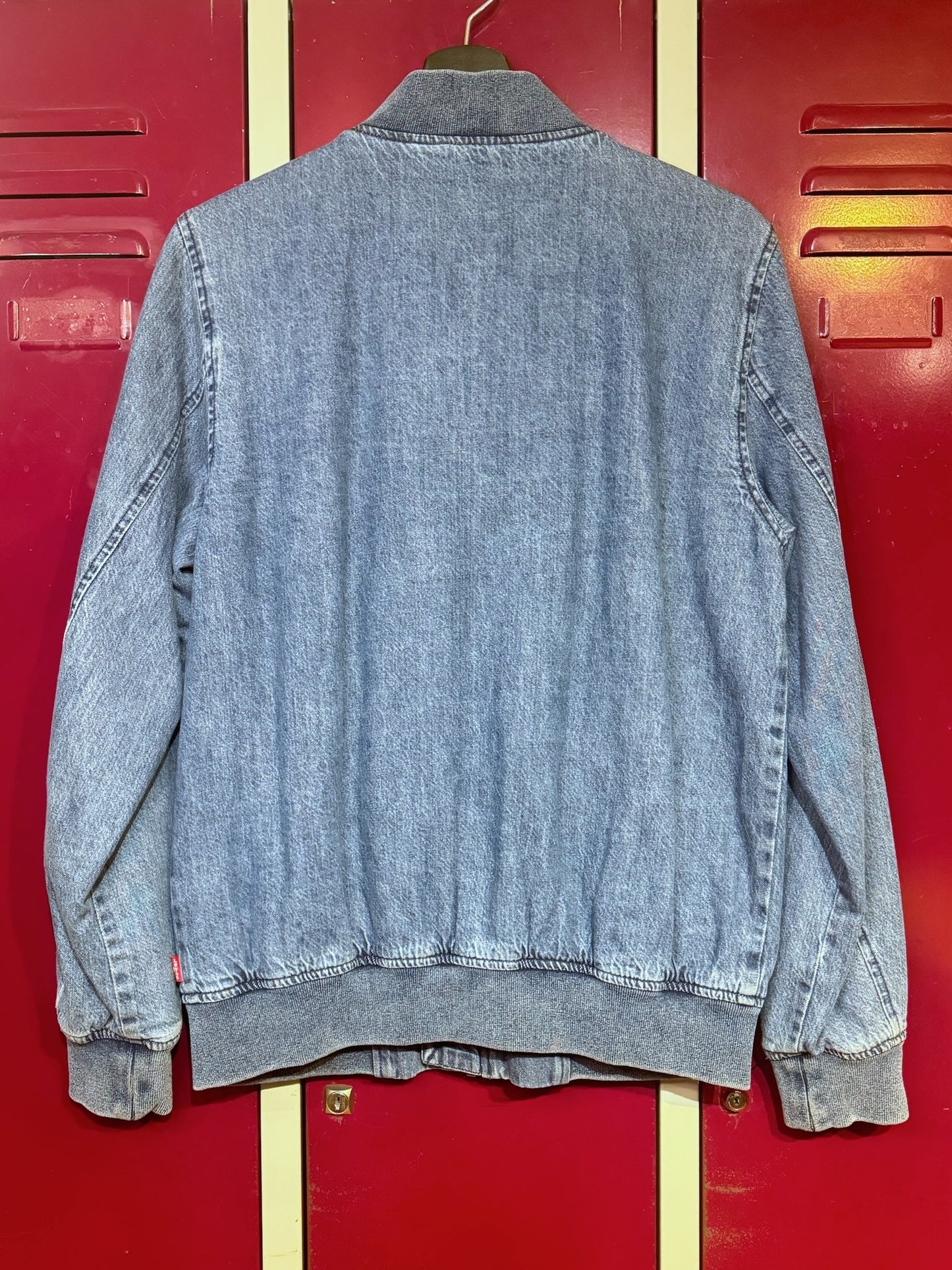 LEVI'S BOMBER DENIM JACKET SZ: S