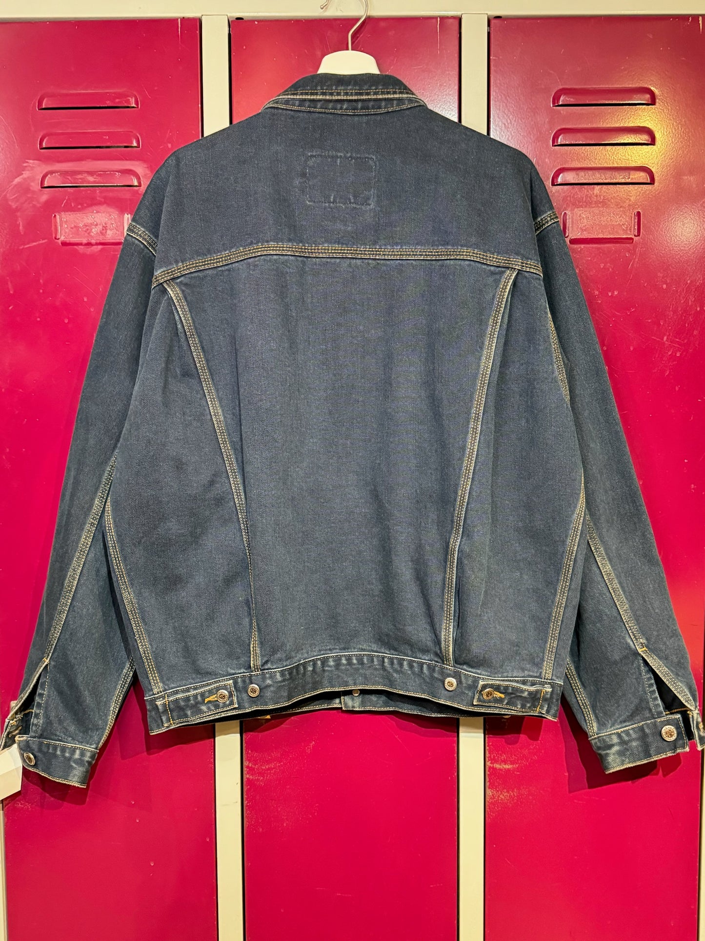 VINTAGE 90s VIGOSS JEANS DENIM JACKET SZ: XL