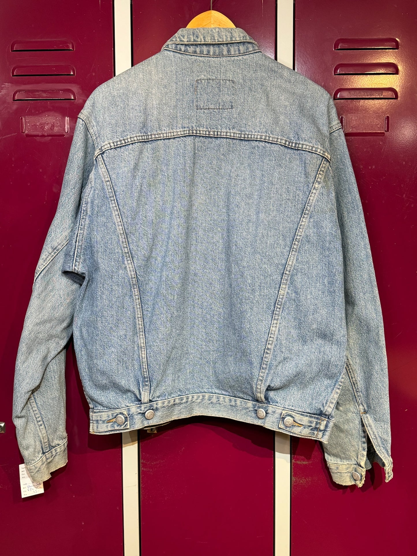 VINTAGE 90s RIFLE DENIM JACKET SZ: XL