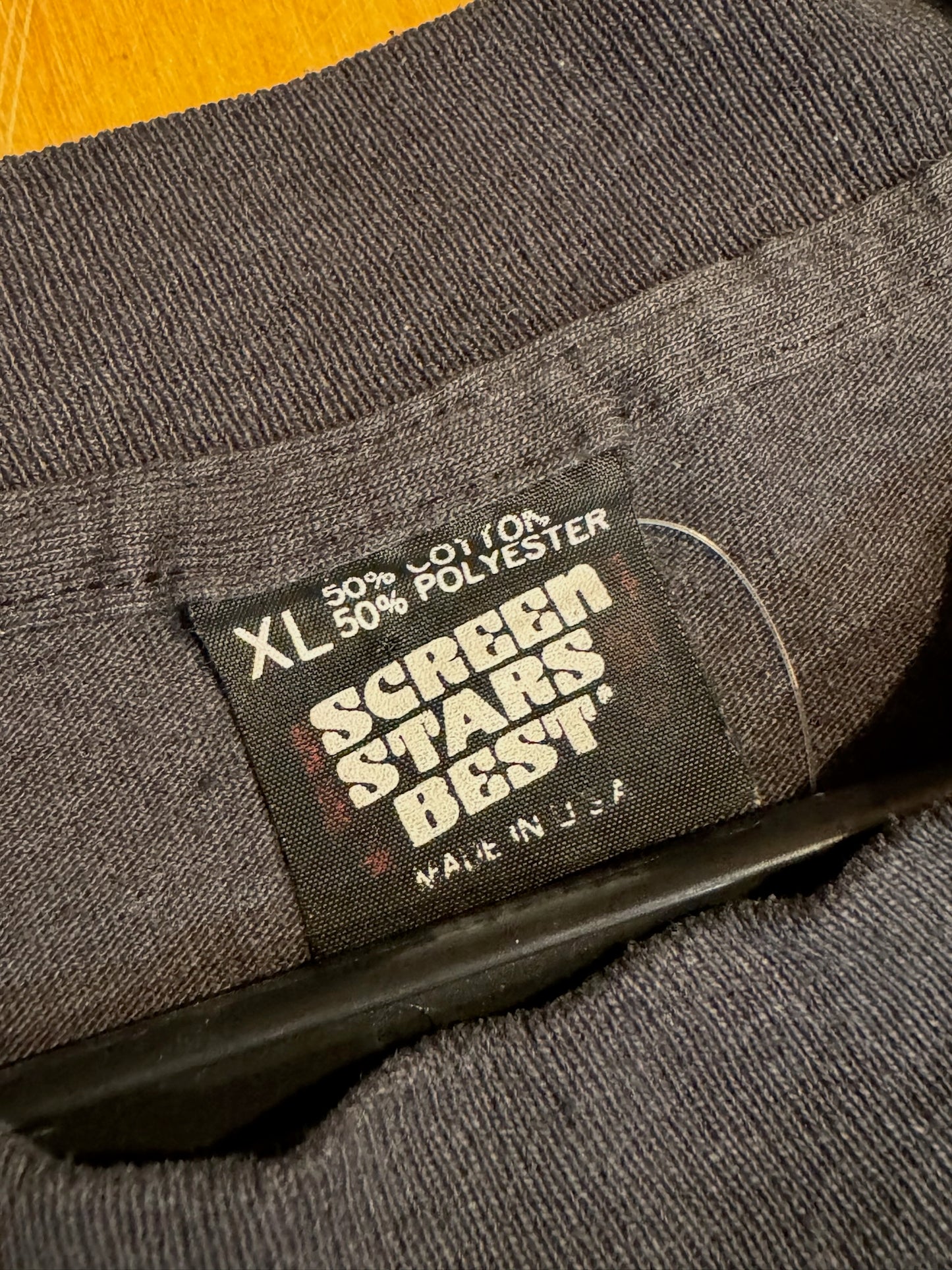 VINTAGE 1991 OPERATION DESERT STORM "SAUDI ARABIA" T-SHIRT SZ: XL