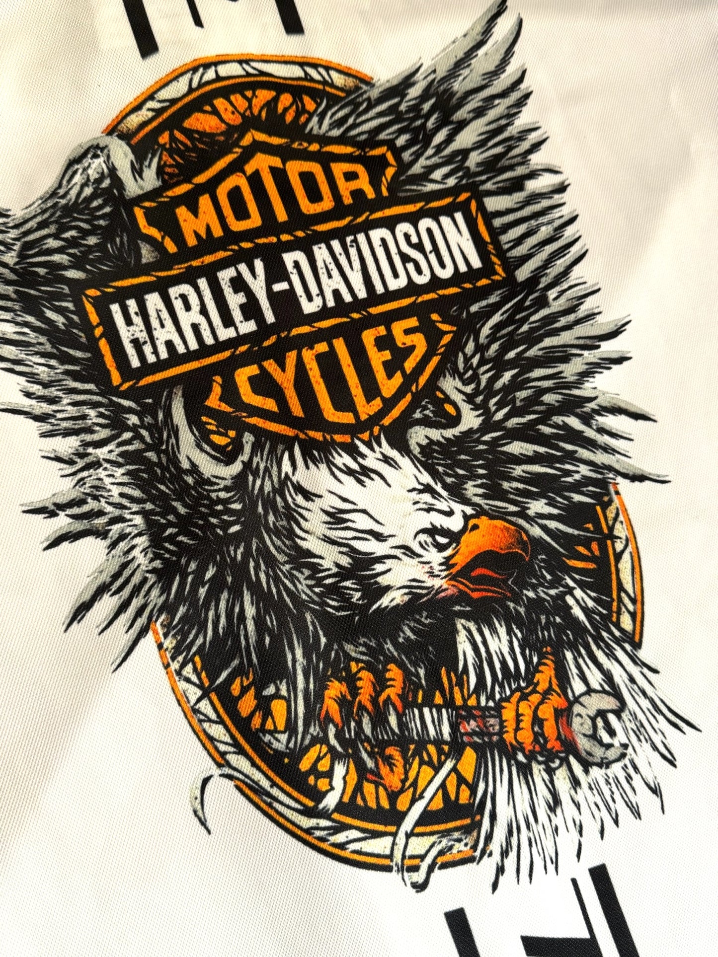 HARLEY DAVIDSON MOTORCYCLES BASEBALL JERSEY SZ: M