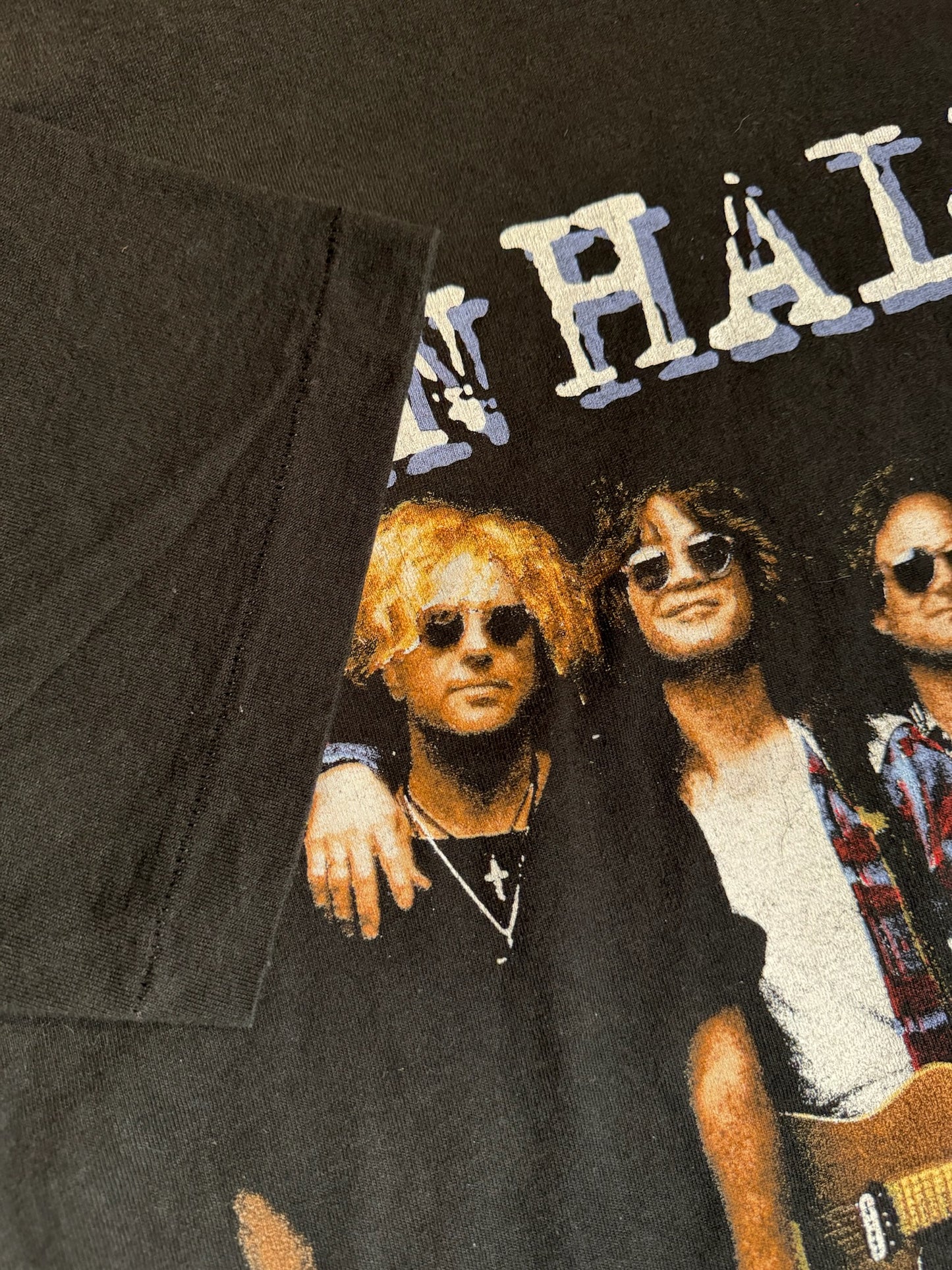 VINTAGE 1993 VAN HALEN "1993 WORDL TOUR" MUSIC BAND T-SHIRT SZ: XL