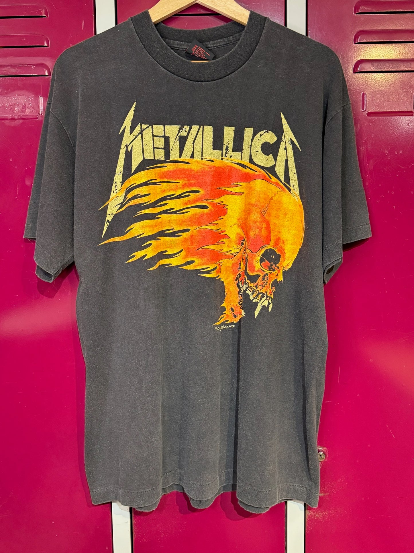 VINTAGE 1994 METALLICA "SUMMER SH*T '94 TOUR" BAND T-SHIRT SZ: XL