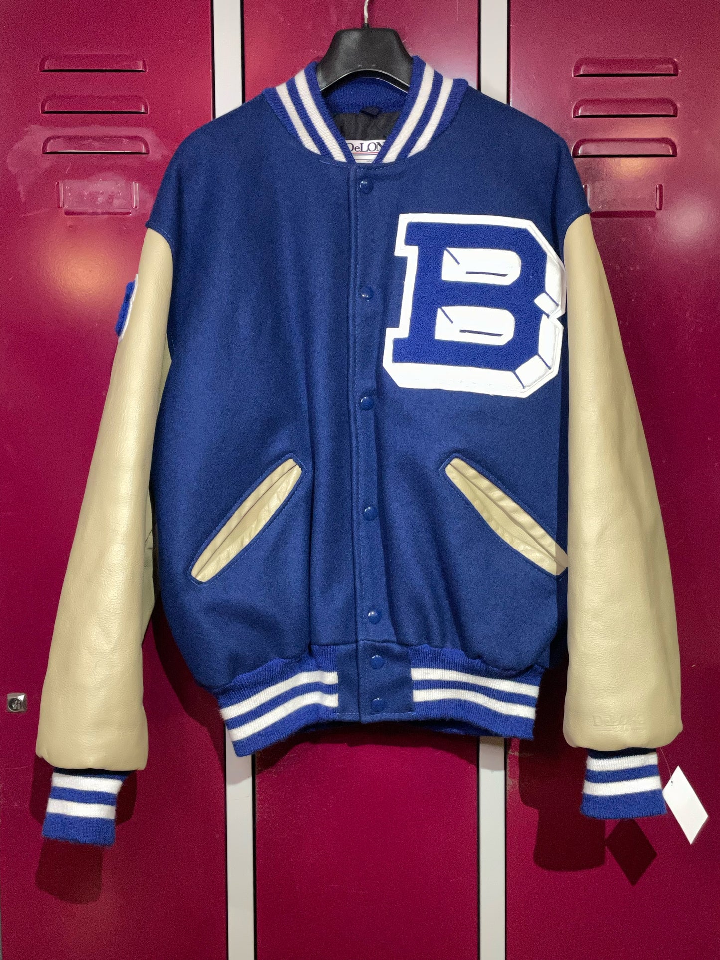 VINTAGE DELONG BATESVILLE 1996 VARSITY JACKET SZ: L