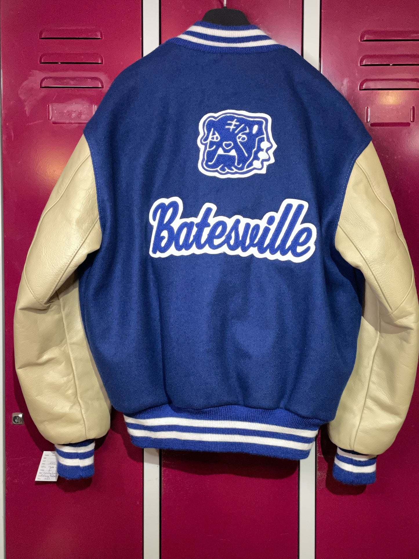 VINTAGE DELONG BATESVILLE 1996 VARSITY JACKET SZ: L