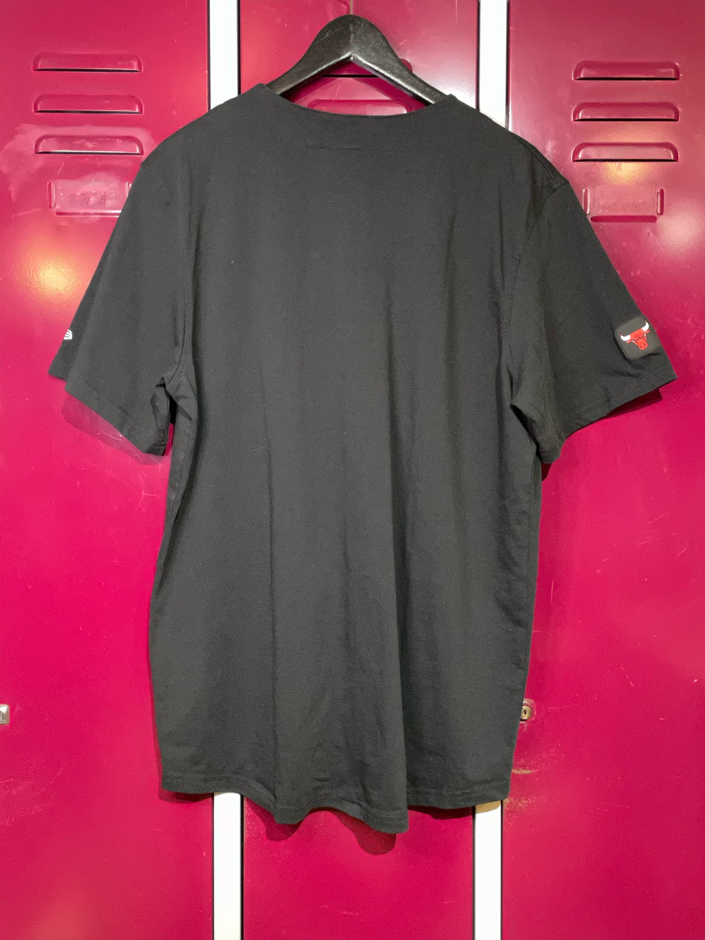 NEW ERA CHICAGO BULLS NBA BASEBALL JERSEY SZ: L