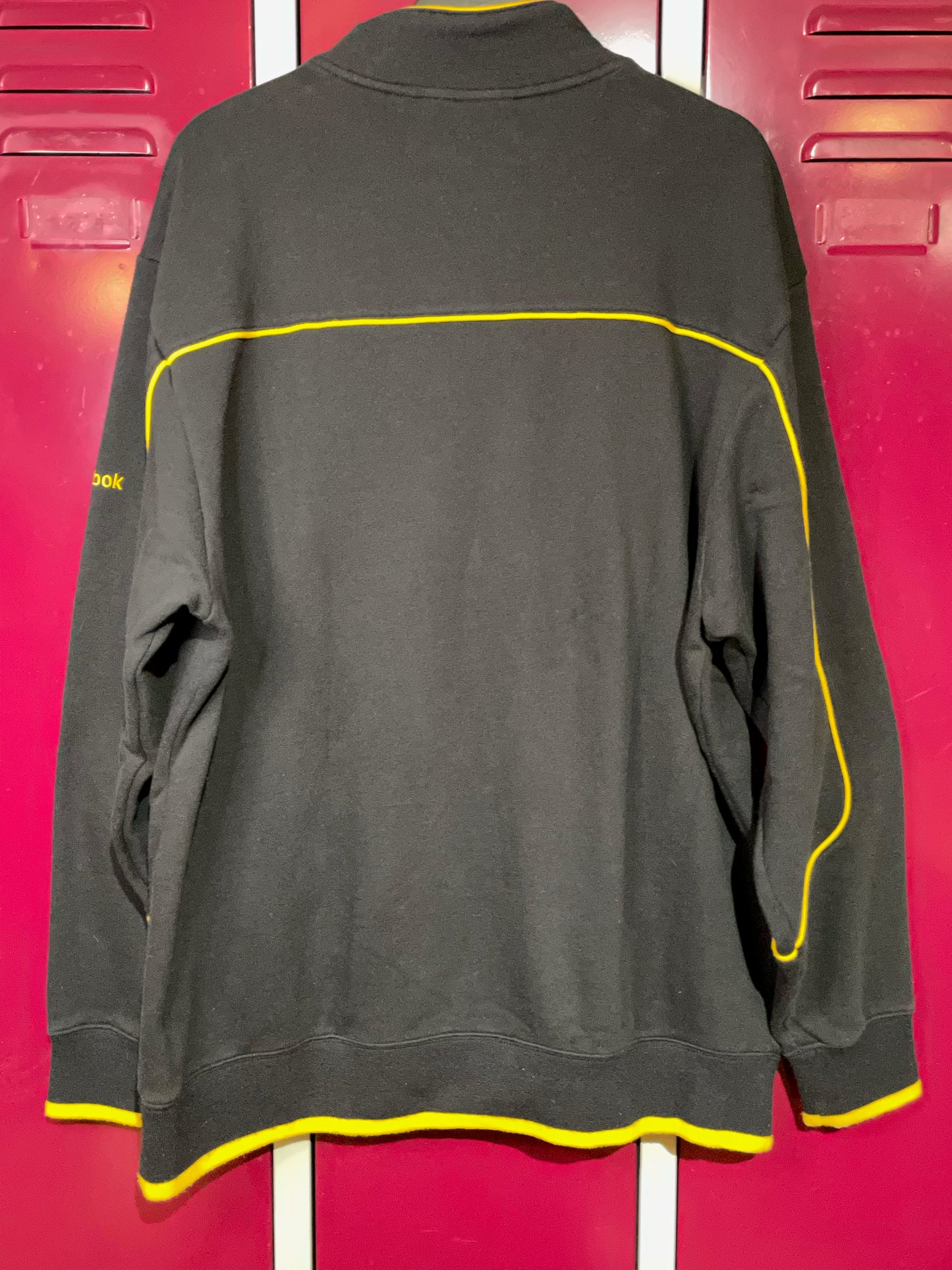 REEBOK BOSTON BRUINS NHL HOCKEY SWEAT FULL ZIP SZ: L