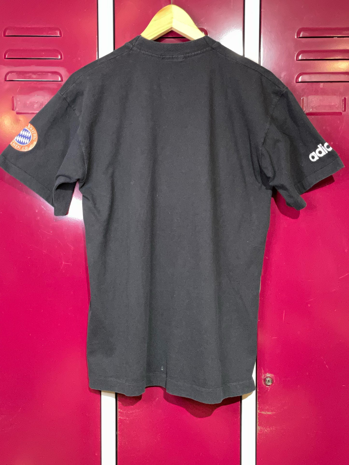 VINTAGE ADIDAS FC BAYERN MUNCHEN FOOTBALL T-SHIRT  SZ: M