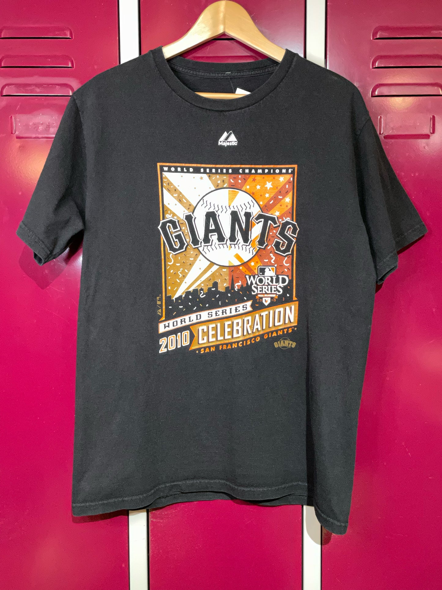 MAJESTIC SAN FRANCISCO GIANTS 2010 MLB T-SHIRT  SZ: M
