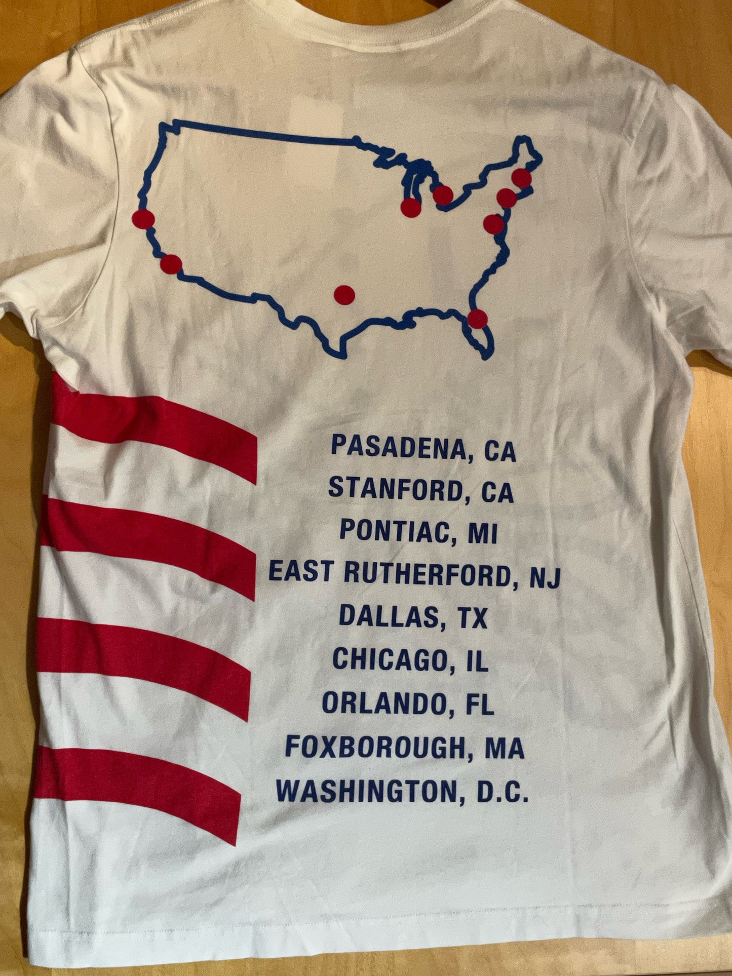 VINTAGE ADIDAS WORLD CUP USA 94 SOCCER T-SHIRT SZ: M