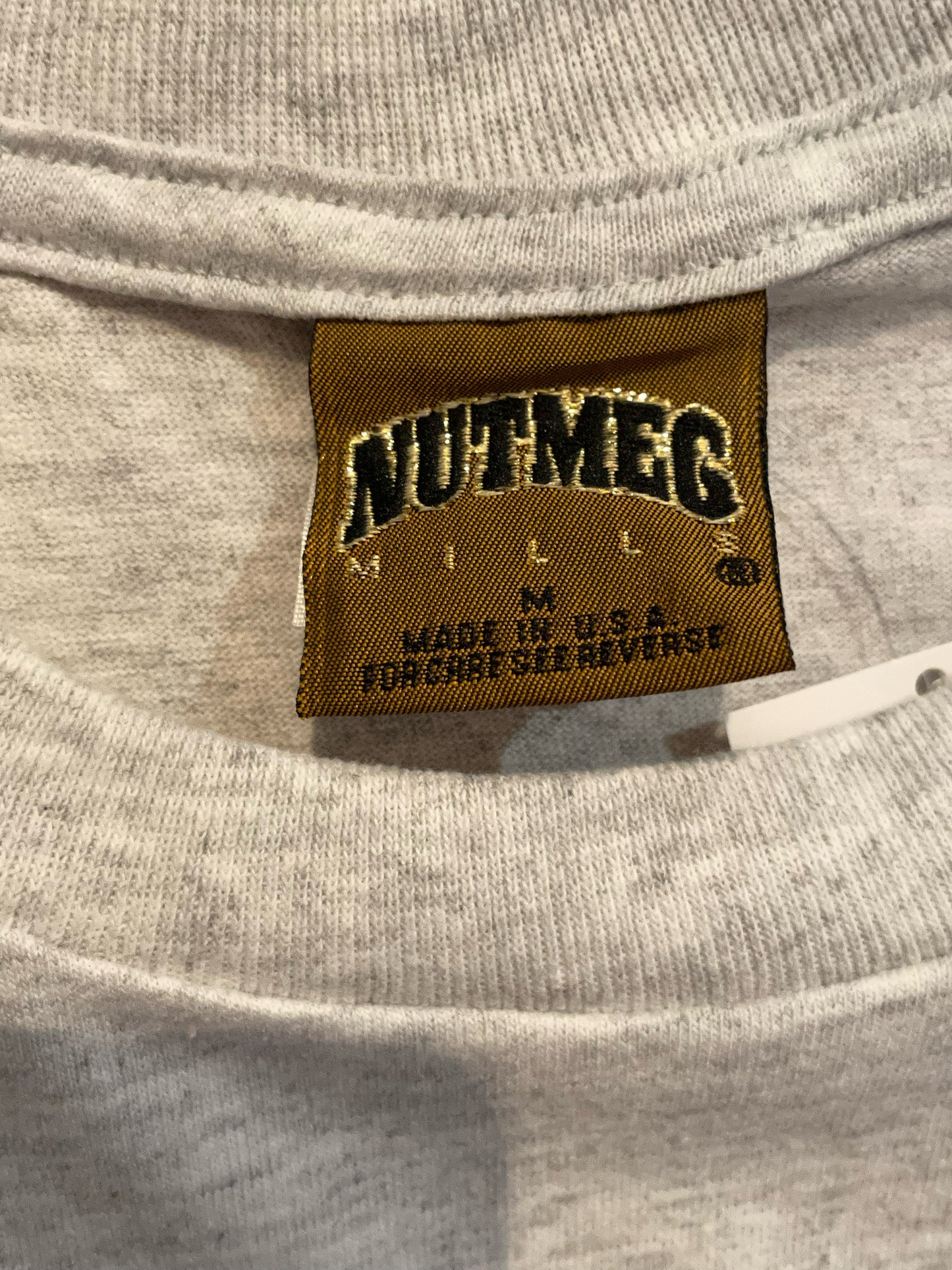 "DS" VINTAGE 90S NUTMEG MILLS TAMPA BAY LIGHTNING T-SHIRT  SZ: VARIOUS SIZES