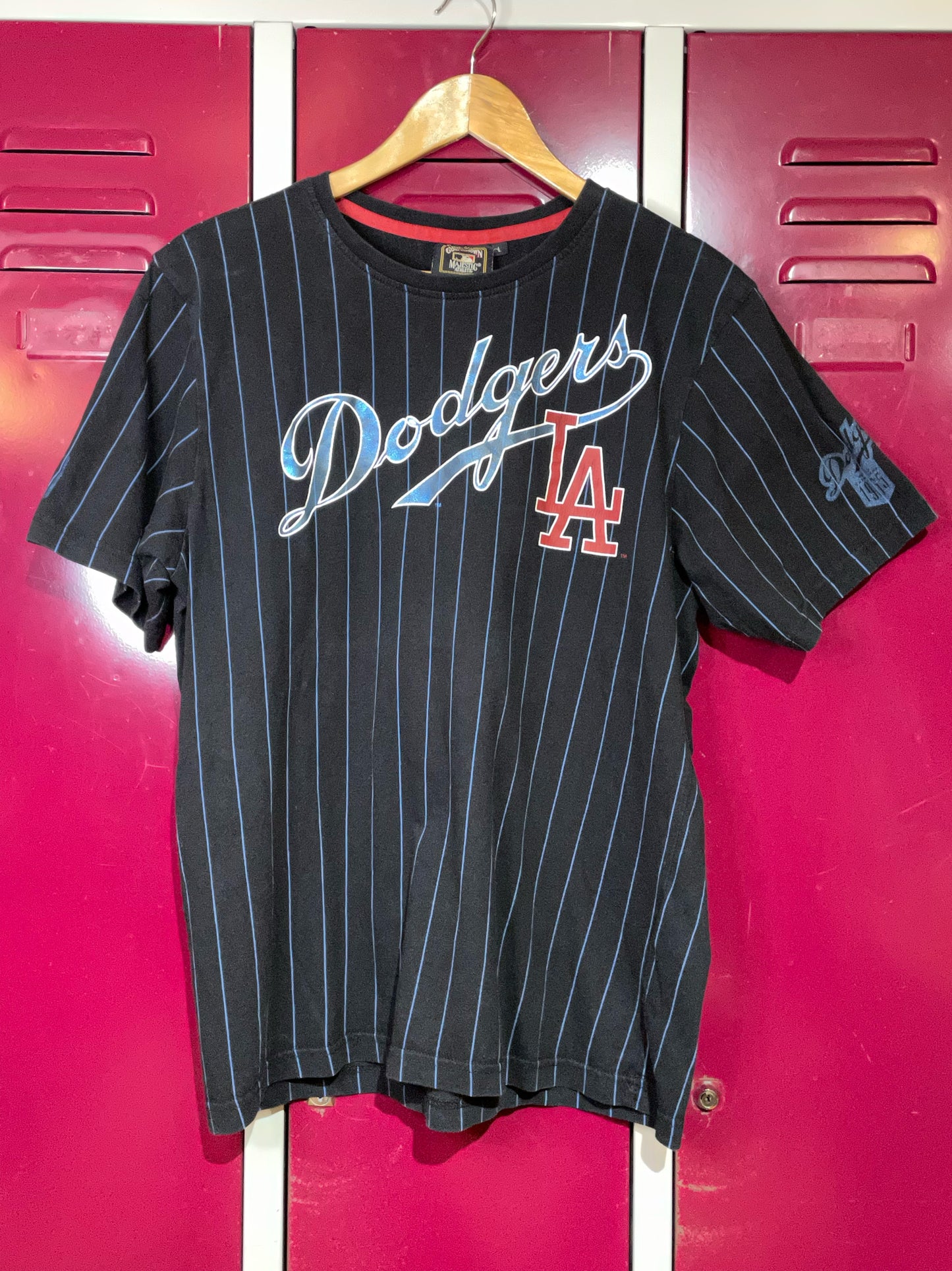 MAJESTIC LOS ANGELES DODGERS MLB BASEBALL T-SHIRT SZ: L