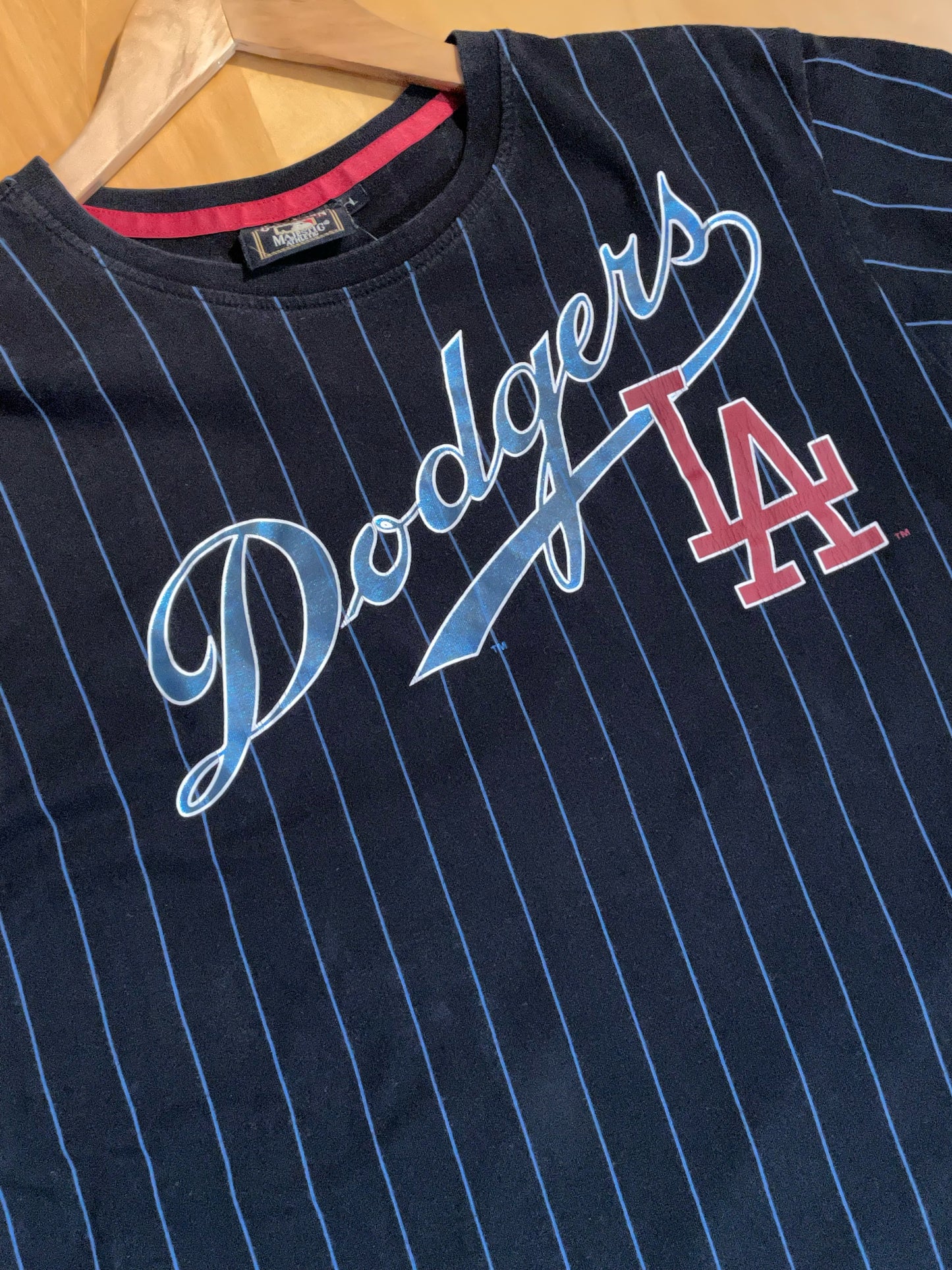 MAJESTIC LOS ANGELES DODGERS MLB BASEBALL T-SHIRT SZ: L